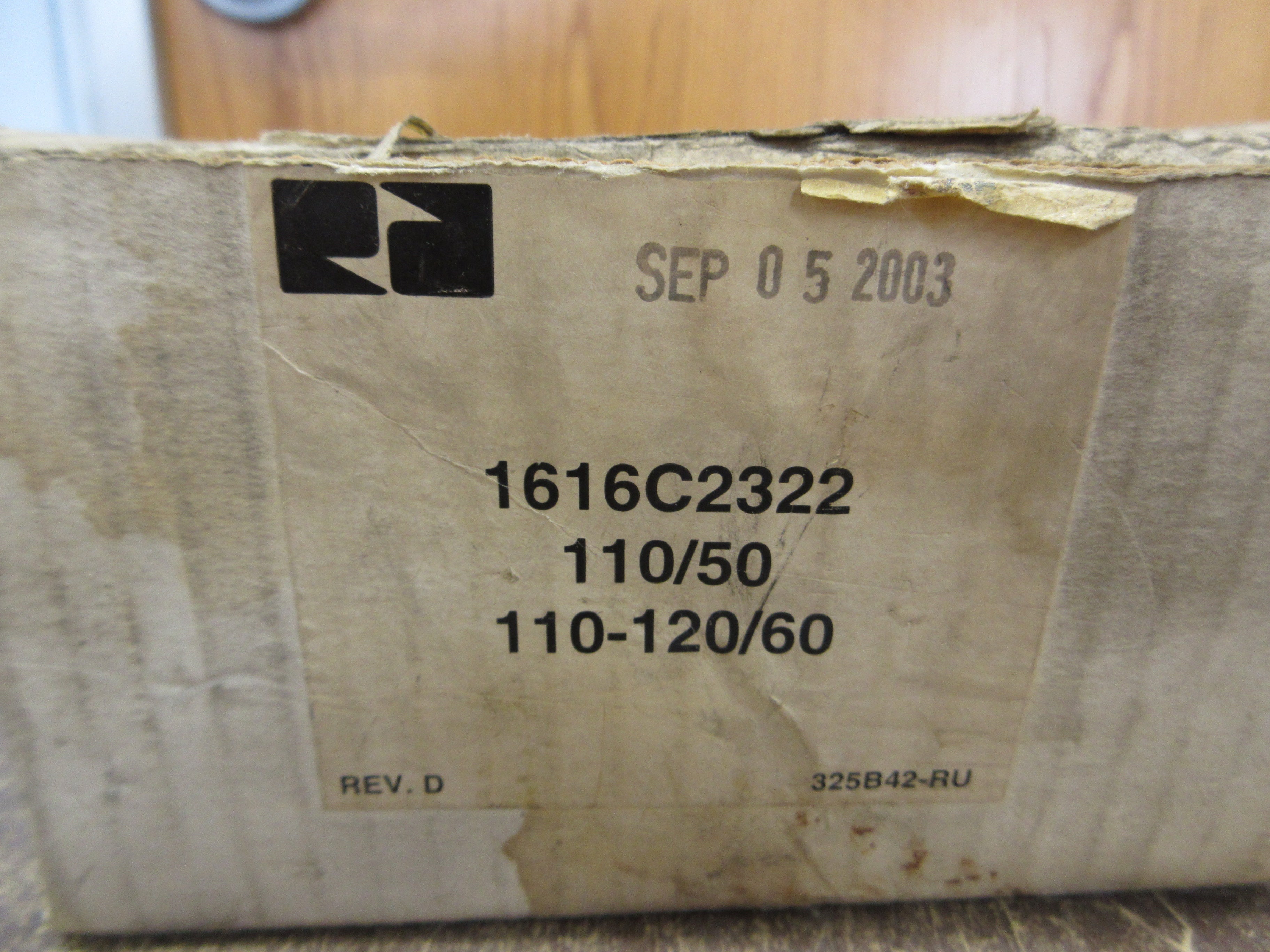 Ross Solenoid Valve 1616C2322 110-120V 50/60Hz New Surplus