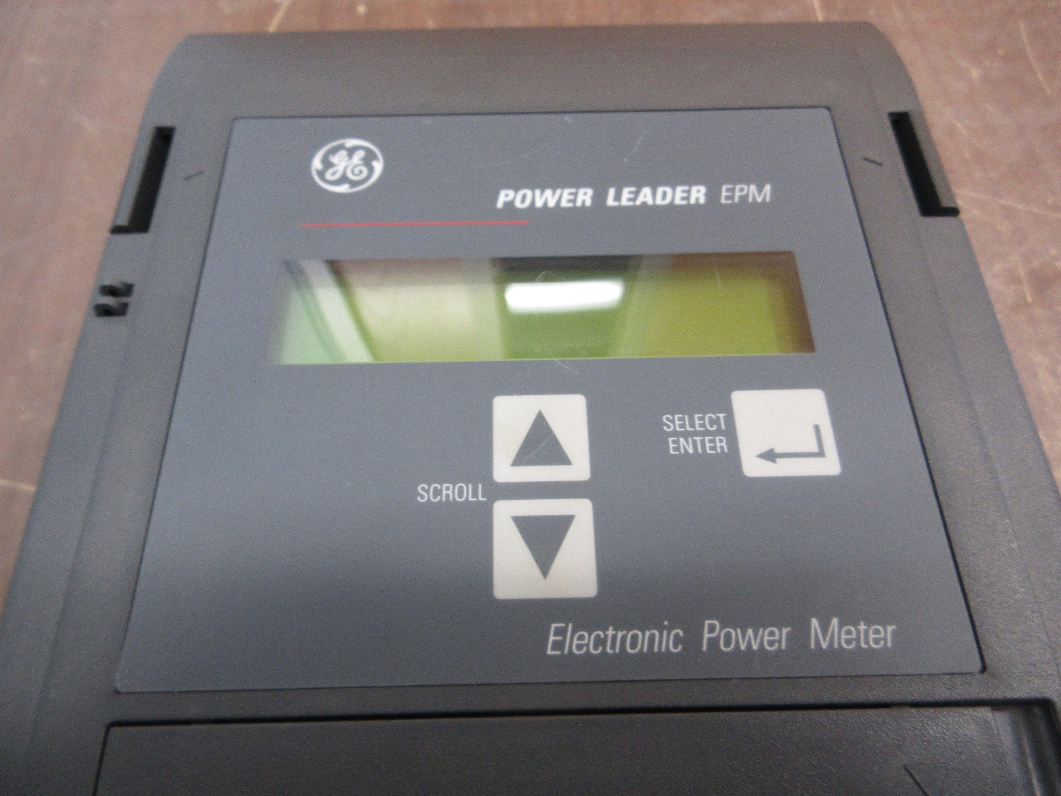 GE Panel Mount Power Leader EPM PLE3PNLFG02 480V 50/60Hz 10A Used