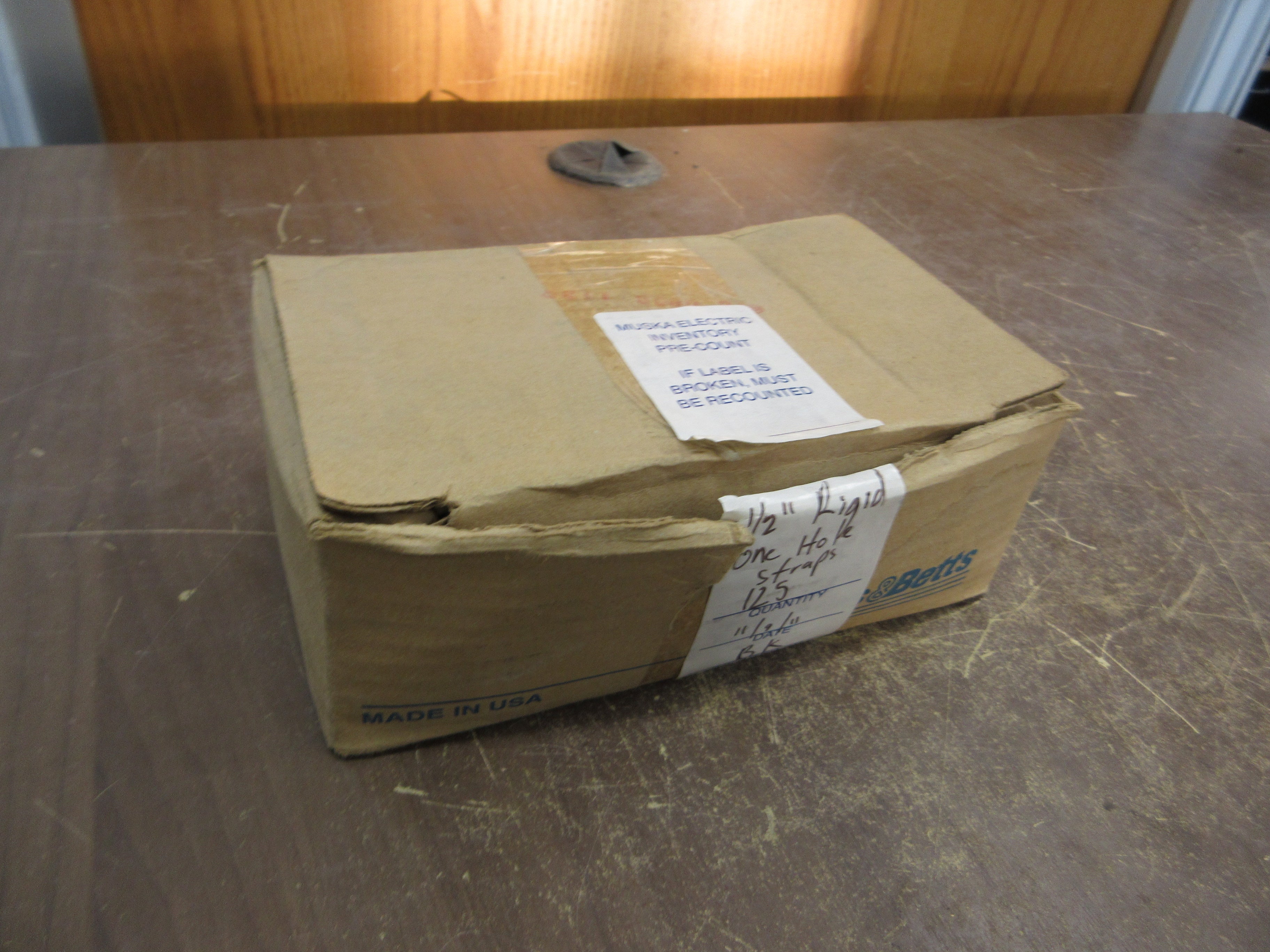 Thomas & Betts Steel City Galvanized Steel Snap Straps HS 102 *Box of 124*