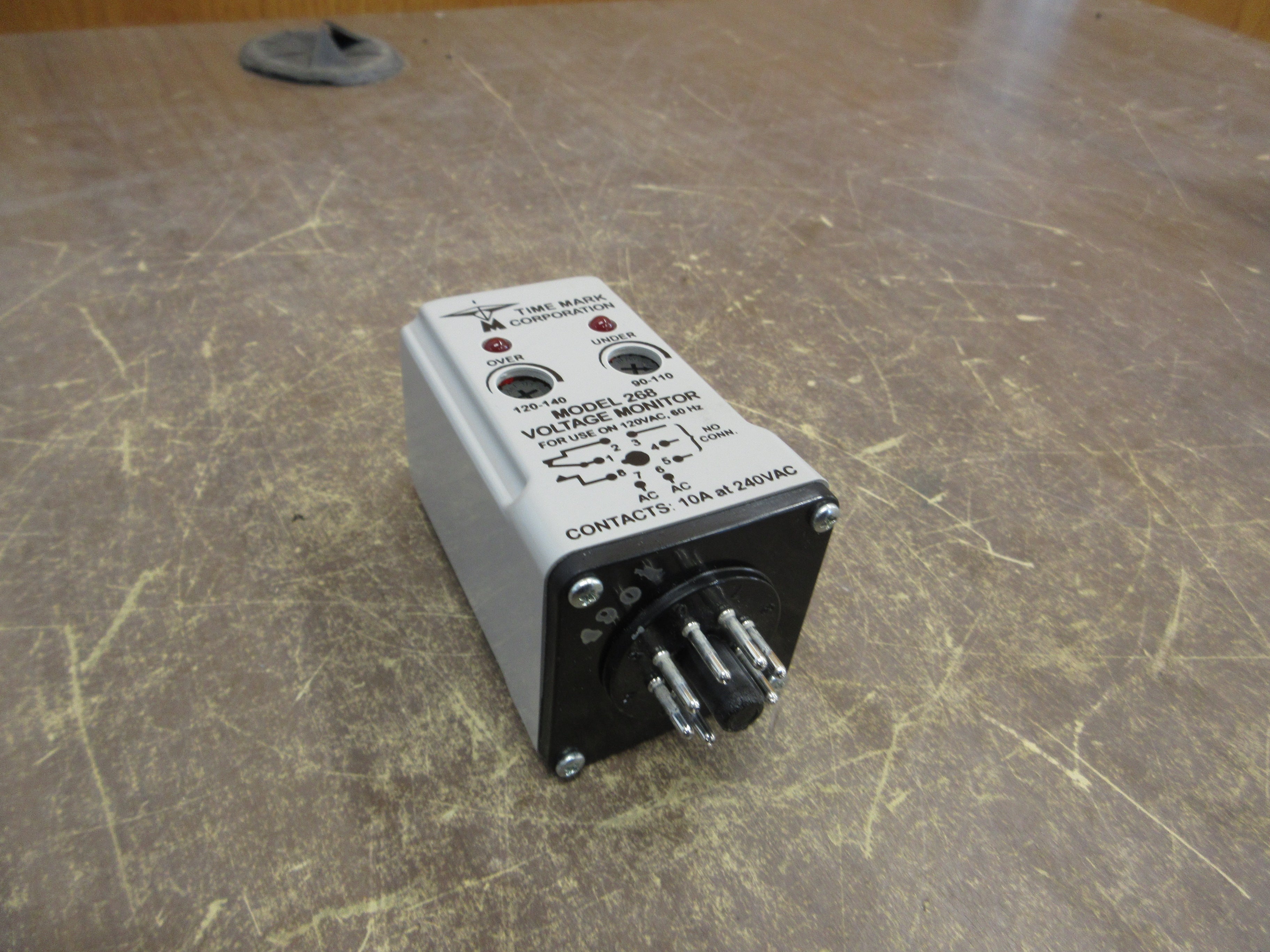 Time Mark Model 268 Over & Under Voltage Relay 98A00144-01 New Surplus