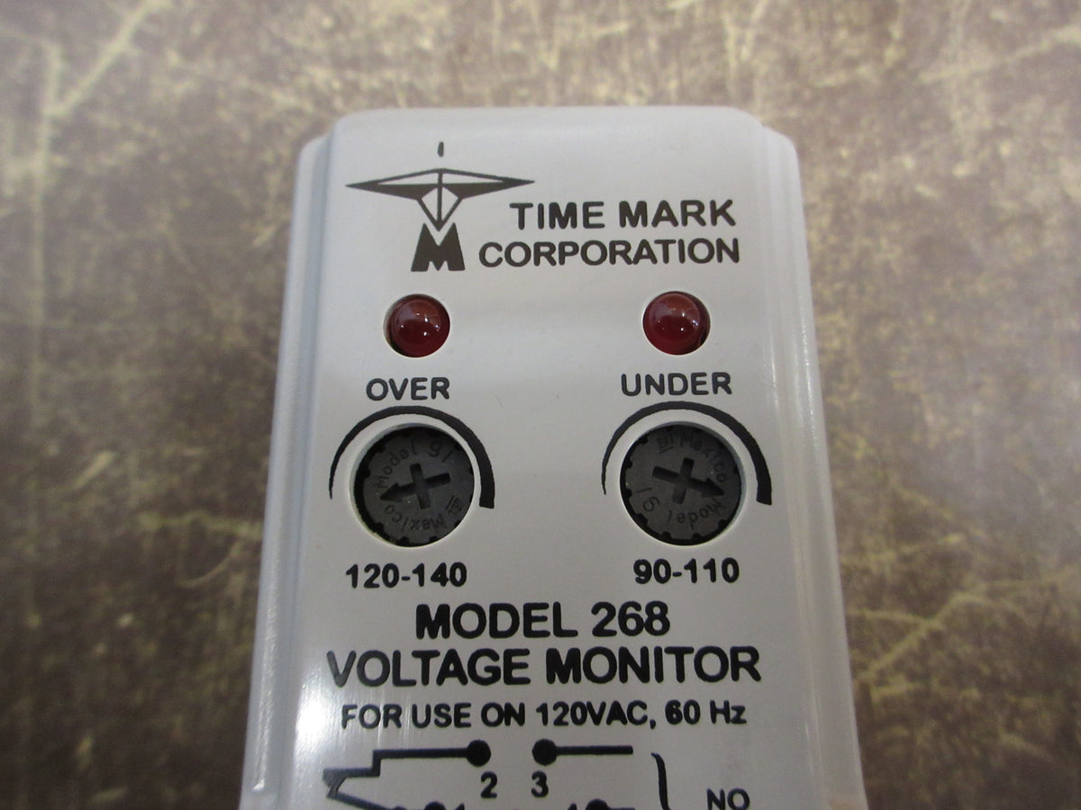 Time Mark Model 268 Over & Under Voltage Relay 98A00144-01 New Surplus