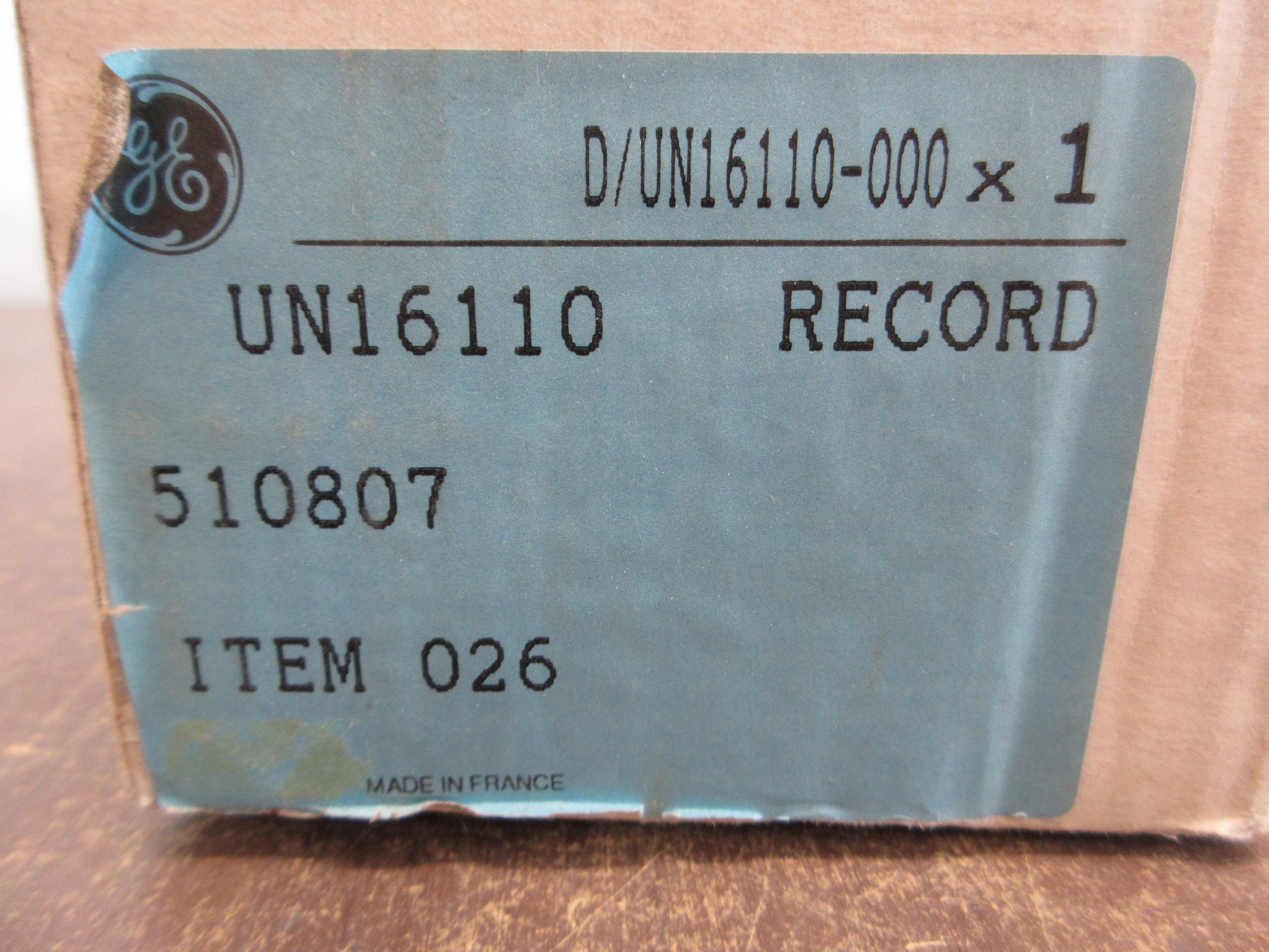 GE Trip Unit D/UN16110-000 New Surplus