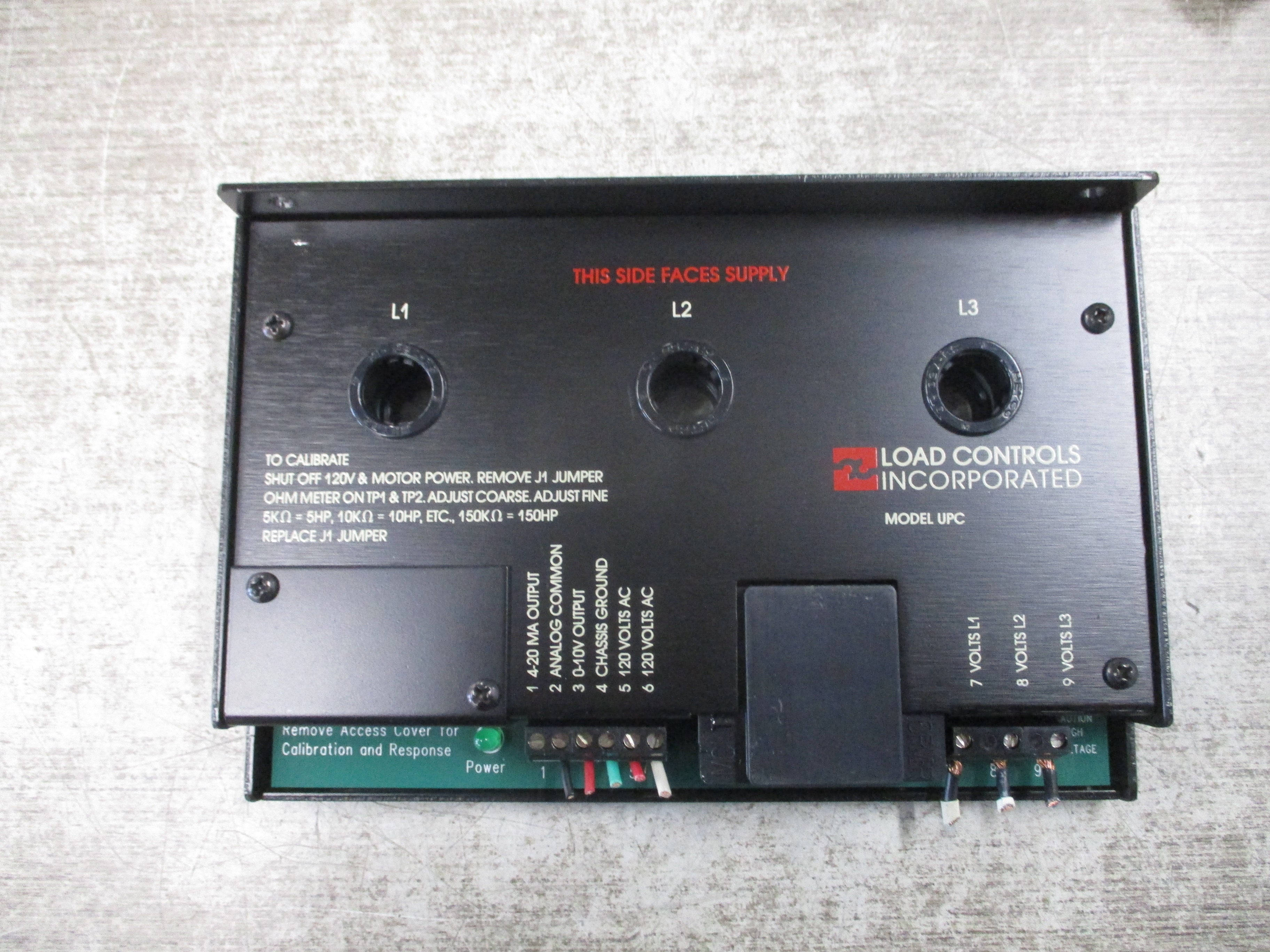 Load Controls, Inc. Universal Power Cell UPC Used