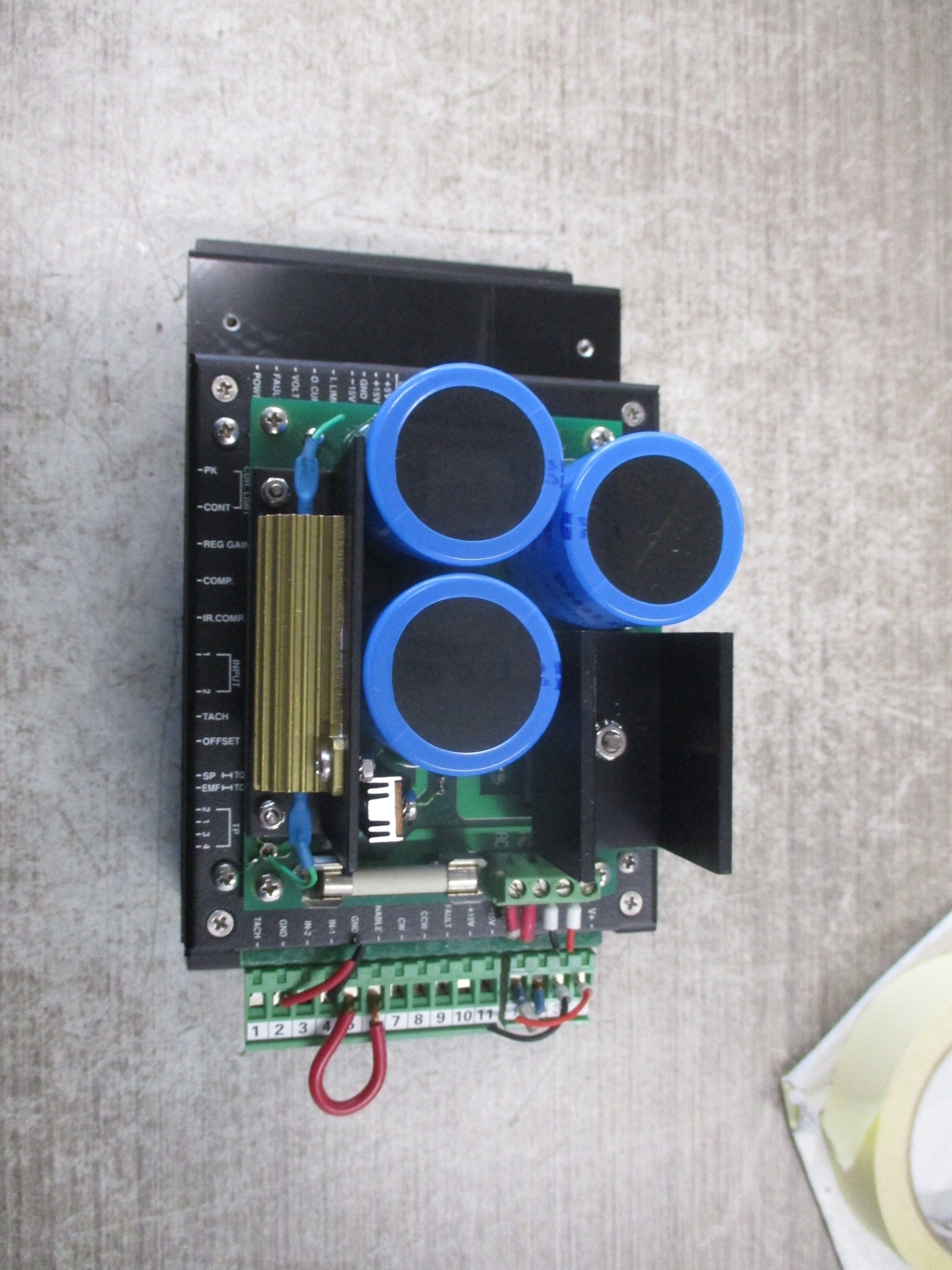 PMI Motion Technologies Servo Amplifier 0088060-004 Type: KXA-48-8-16/AUX/PS