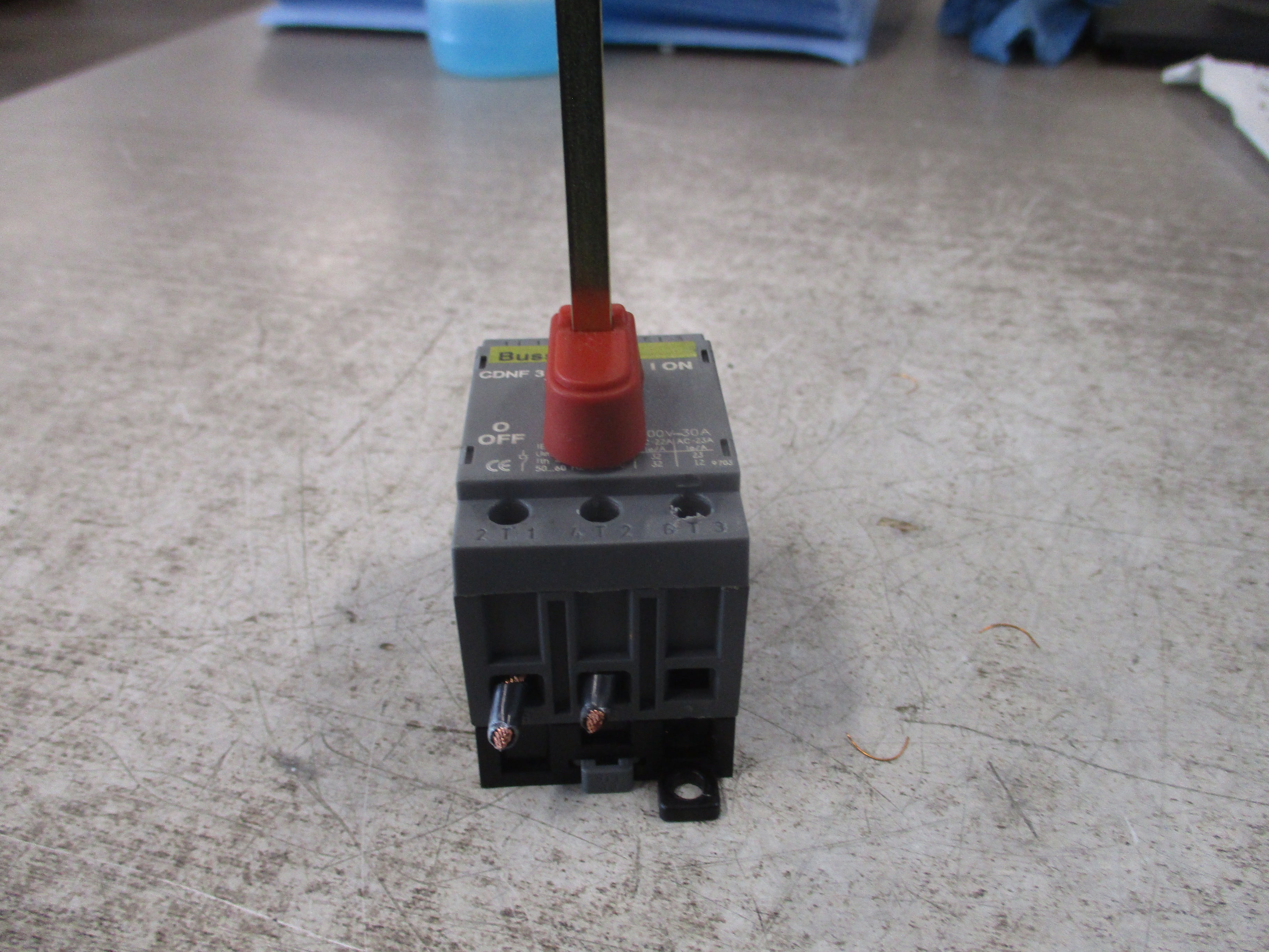 Bussmann Disconnect Switch CDNF 32 30A 600V 3P Used