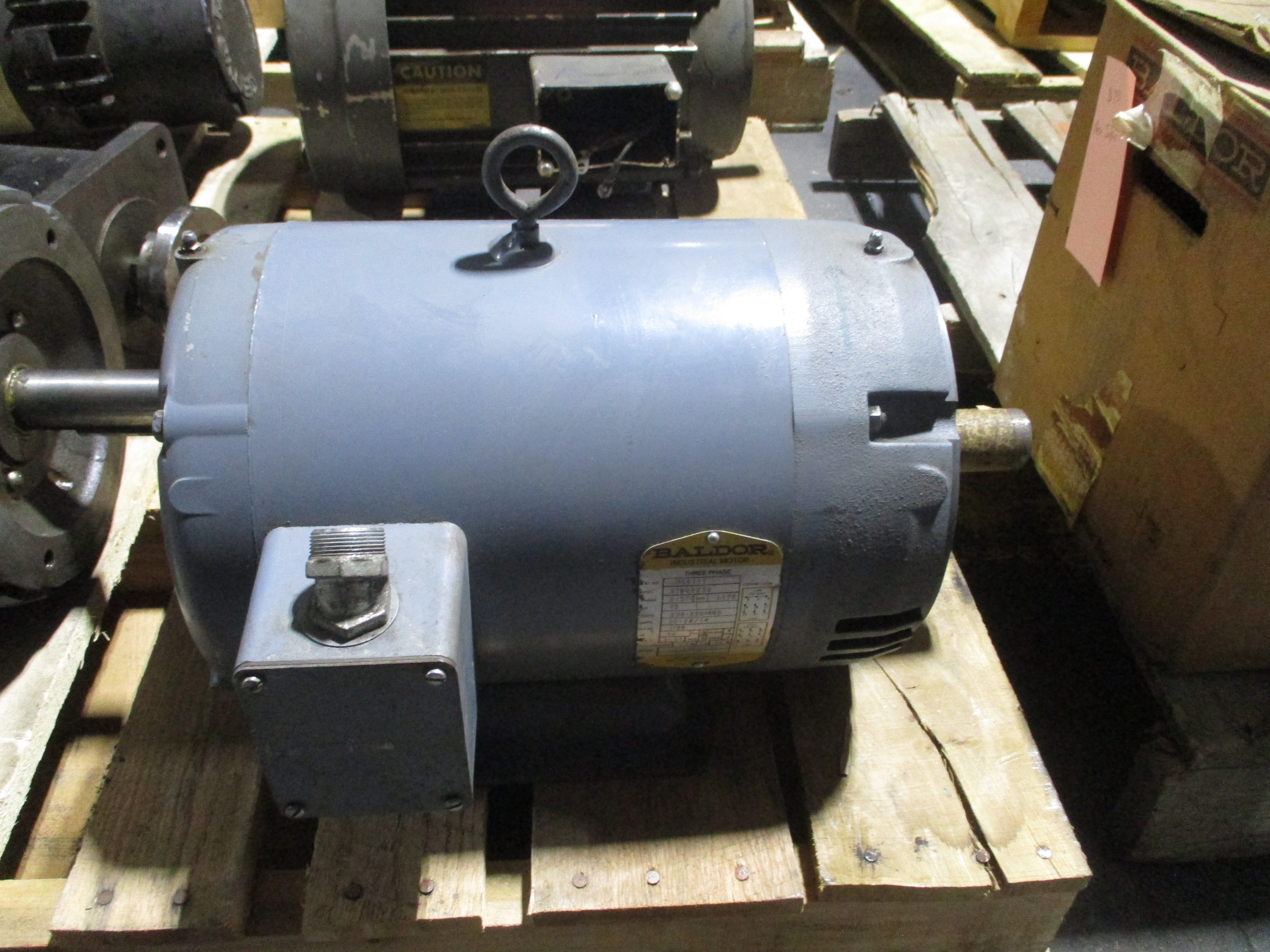 Baldor Motor CM3313T 10HP 208-230/460V 30-28/14A 1800RPM 60Hz 3Ph Frame: 215TC