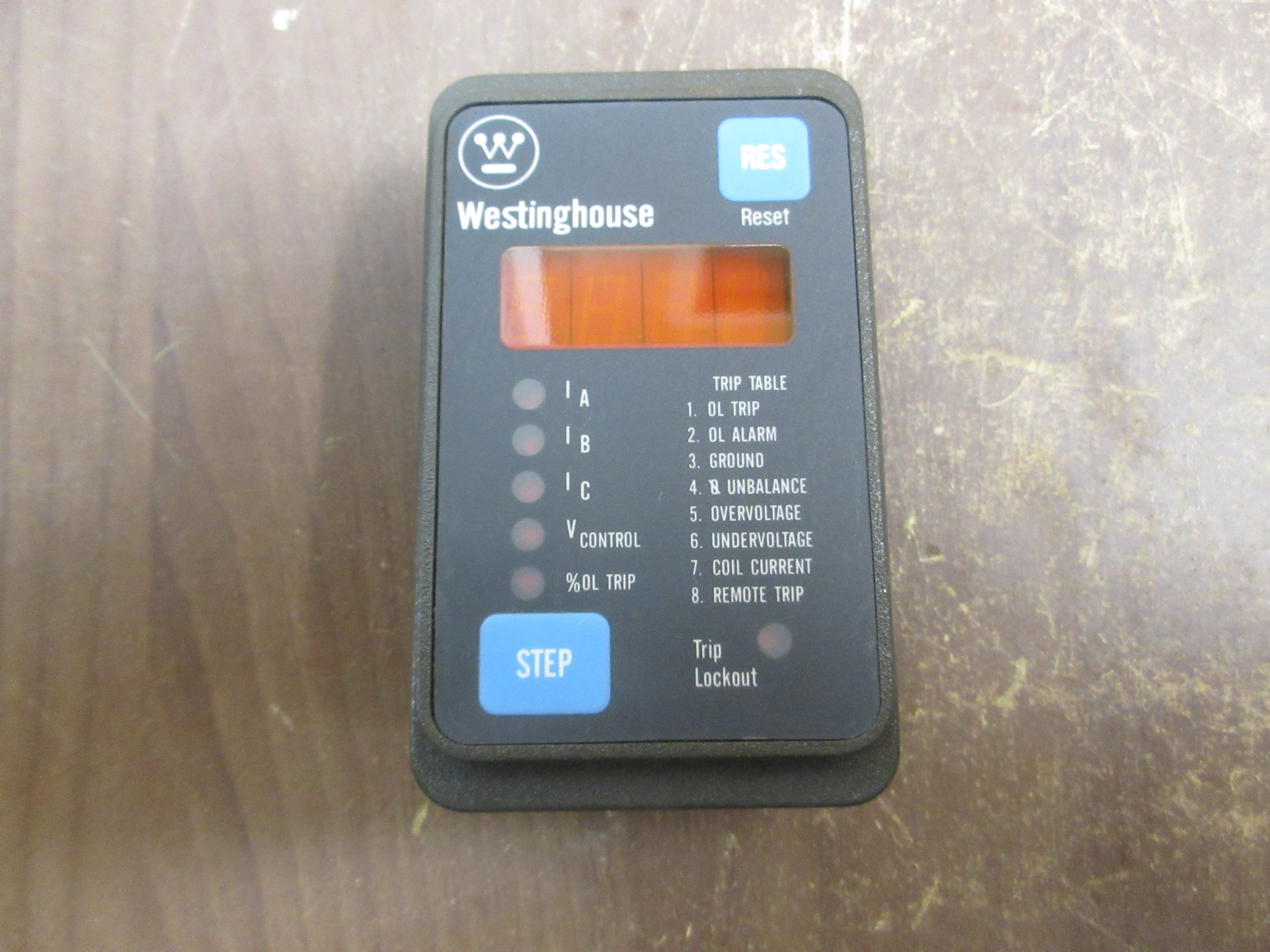 Westinghouse Advantage Starter Control Pad 9996014G01 T940609 Used