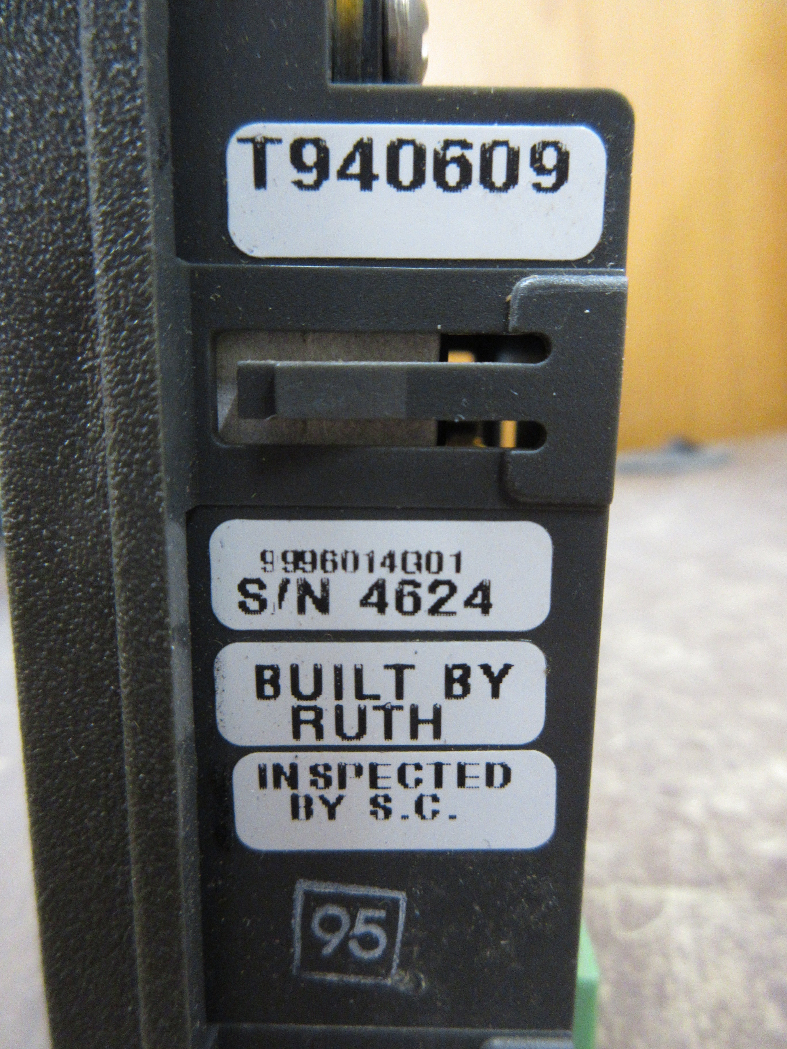 Westinghouse Advantage Starter Control Pad 9996014G01 T940609 Used