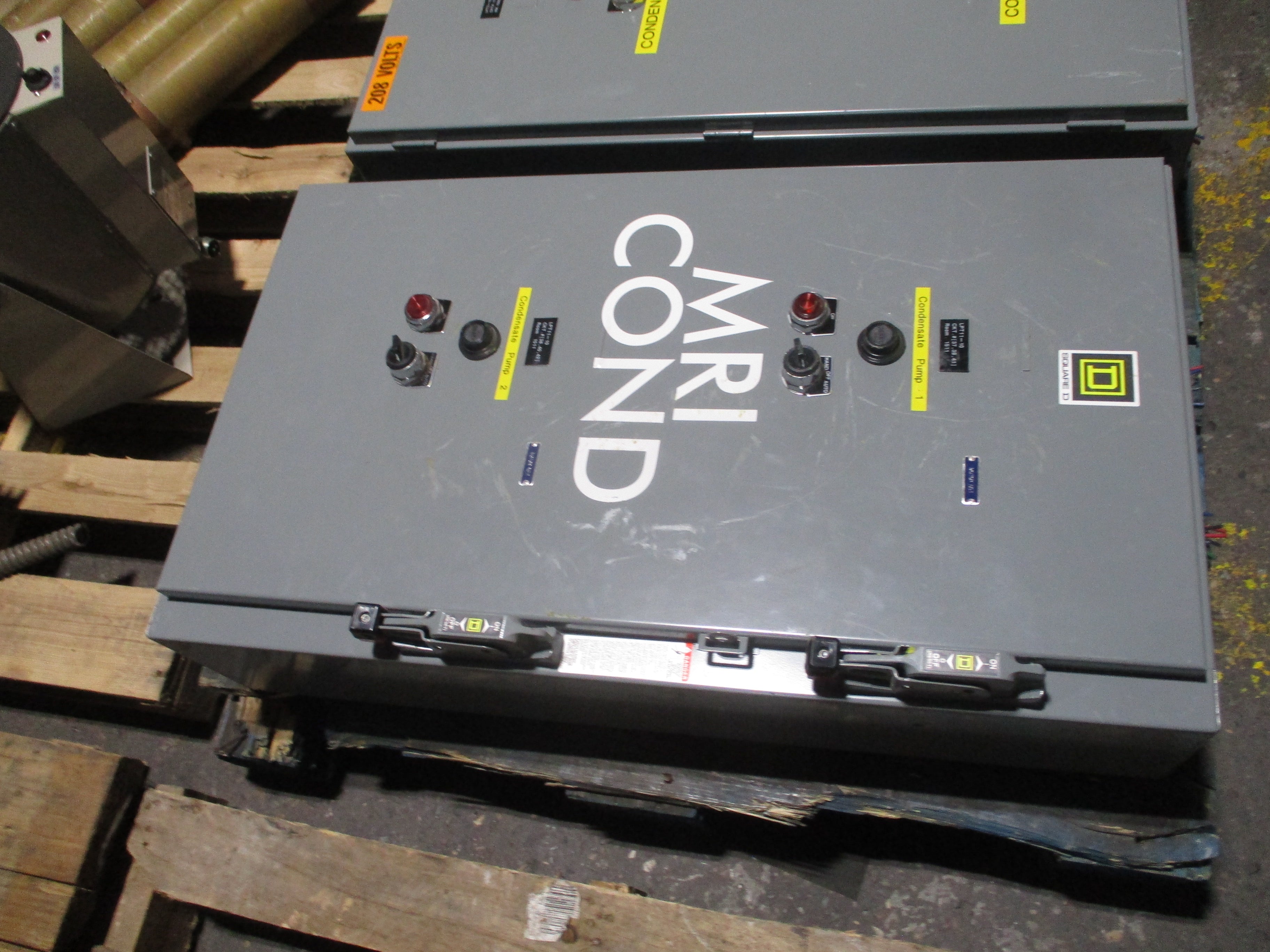 Square D Dual Fusible Size 0 Combination 8941DBG08V08CP51SY68Y74 208V Coil 30A