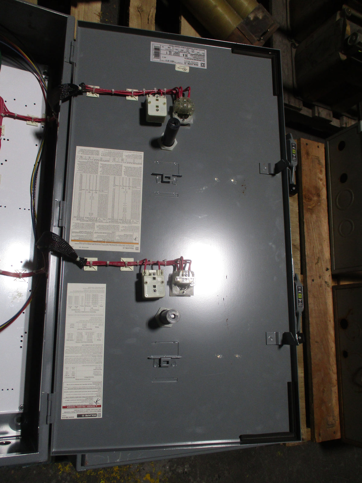 Square D Dual Fusible Size 0 Combination 8941DBG08V08CP51SY68Y74 208V Coil 30A