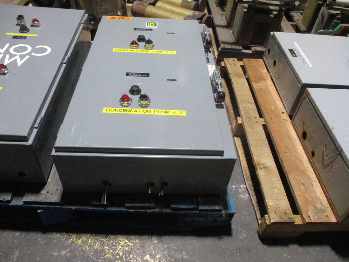 Square D Dual Fusible Size 0 Combination 8941DBG08V08CP51Y68Y74 208V Coil 30A