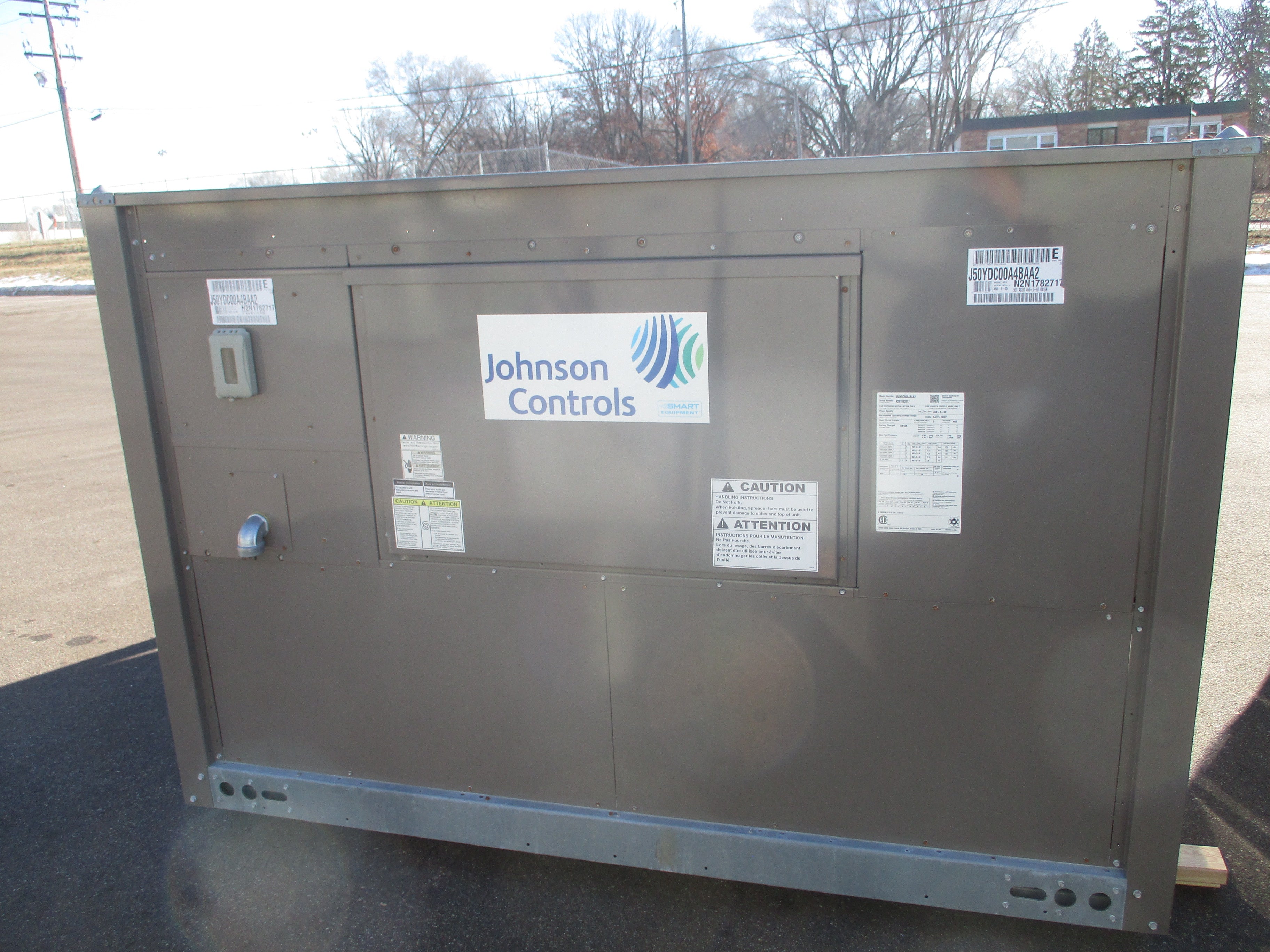 Johnson Controls Split System Condenser J50YDC00A4BAA2 50 Ton 460V R-410 A
