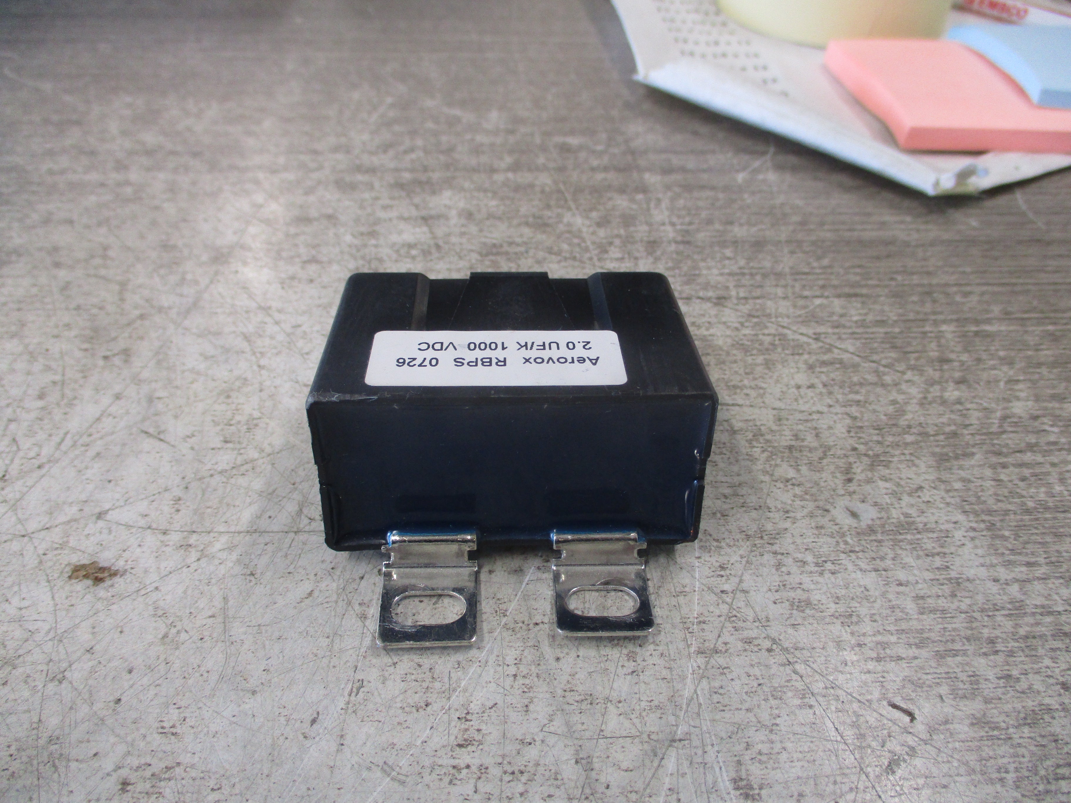 Aerovox Capacitor RBPS 0726 2.0 uf 1000VDC Used