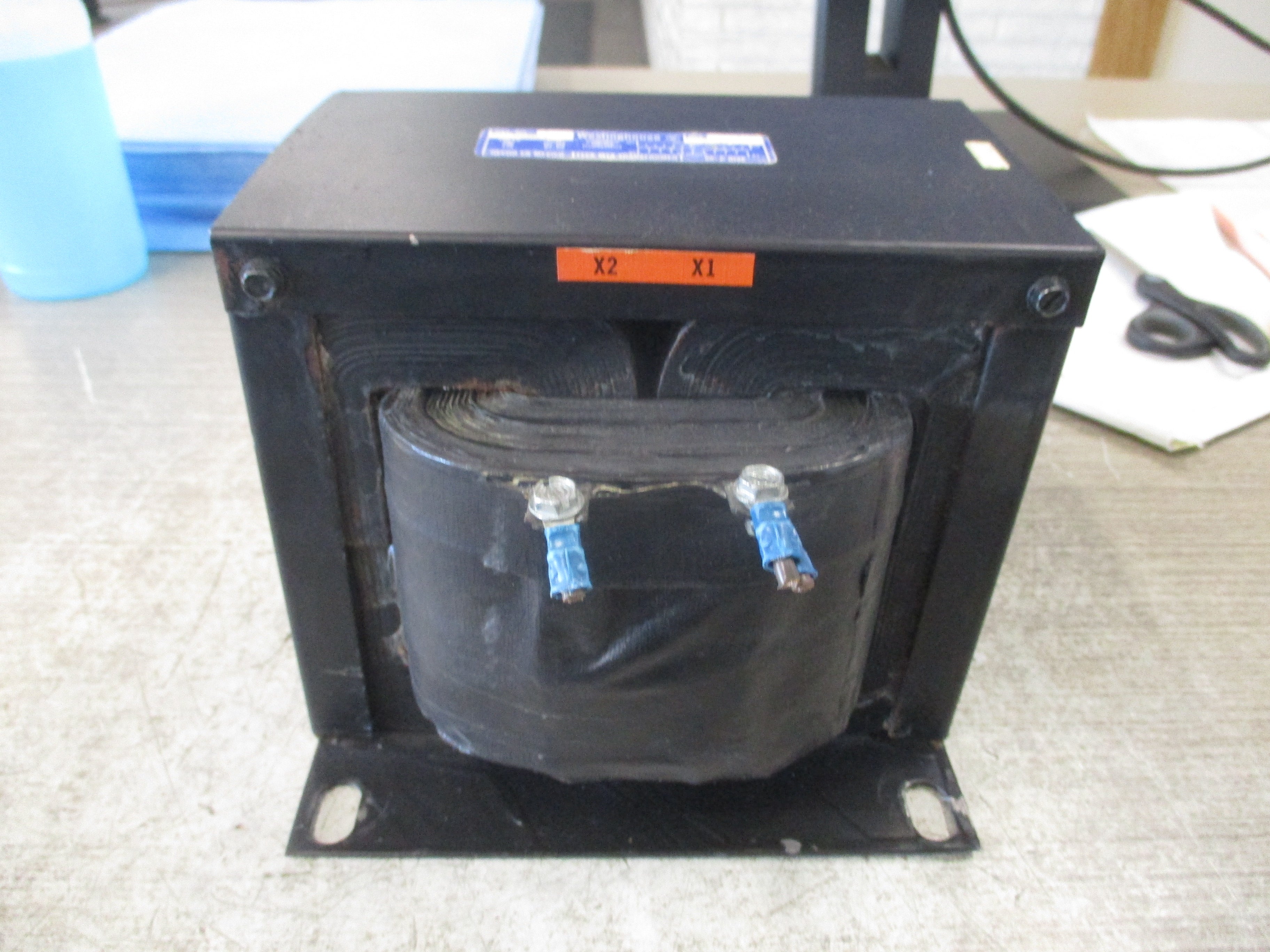 Westinghouse Type MTA Transformer 1F0966 S 2.0kVA Pri: 230/460V Sec: 115V 60Hz