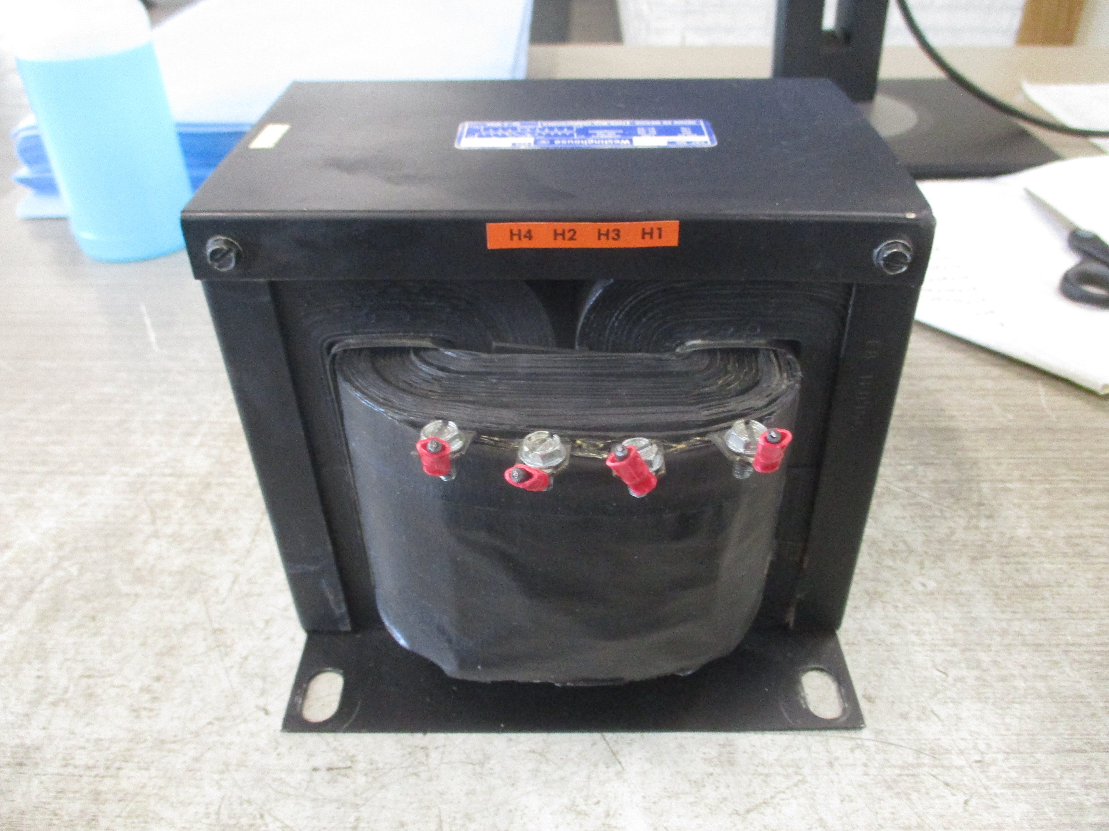 Westinghouse Type MTA Transformer 1F0966 S 2.0kVA Pri: 230/460V Sec: 115V 60Hz