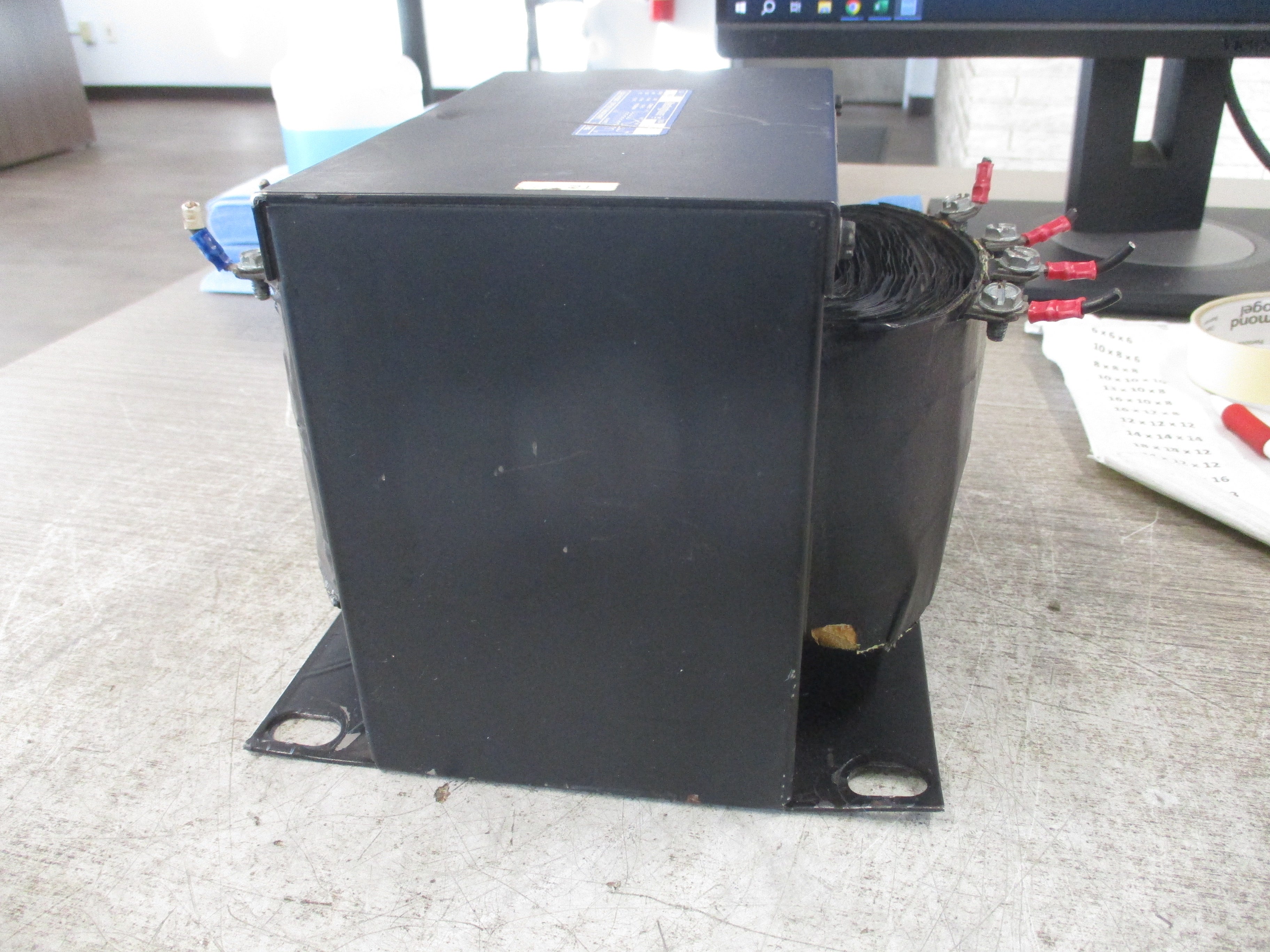 Westinghouse Type MTA Transformer 1F0966 S 2.0kVA Pri: 230/460V Sec: 115V 60Hz