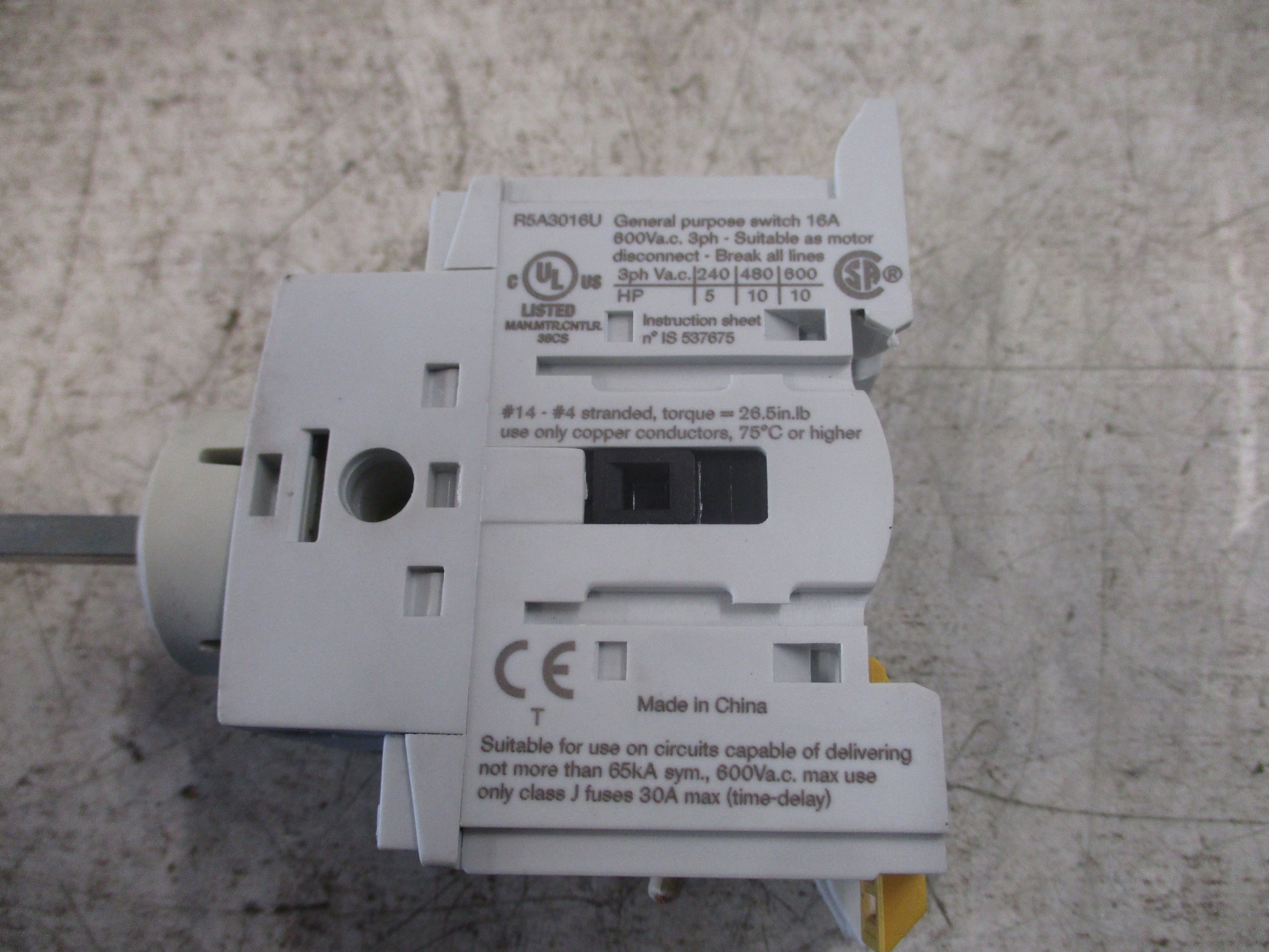 Compressor Controls Corp. SureLink Remote I/O Base RFTA-8 8-Slot Used