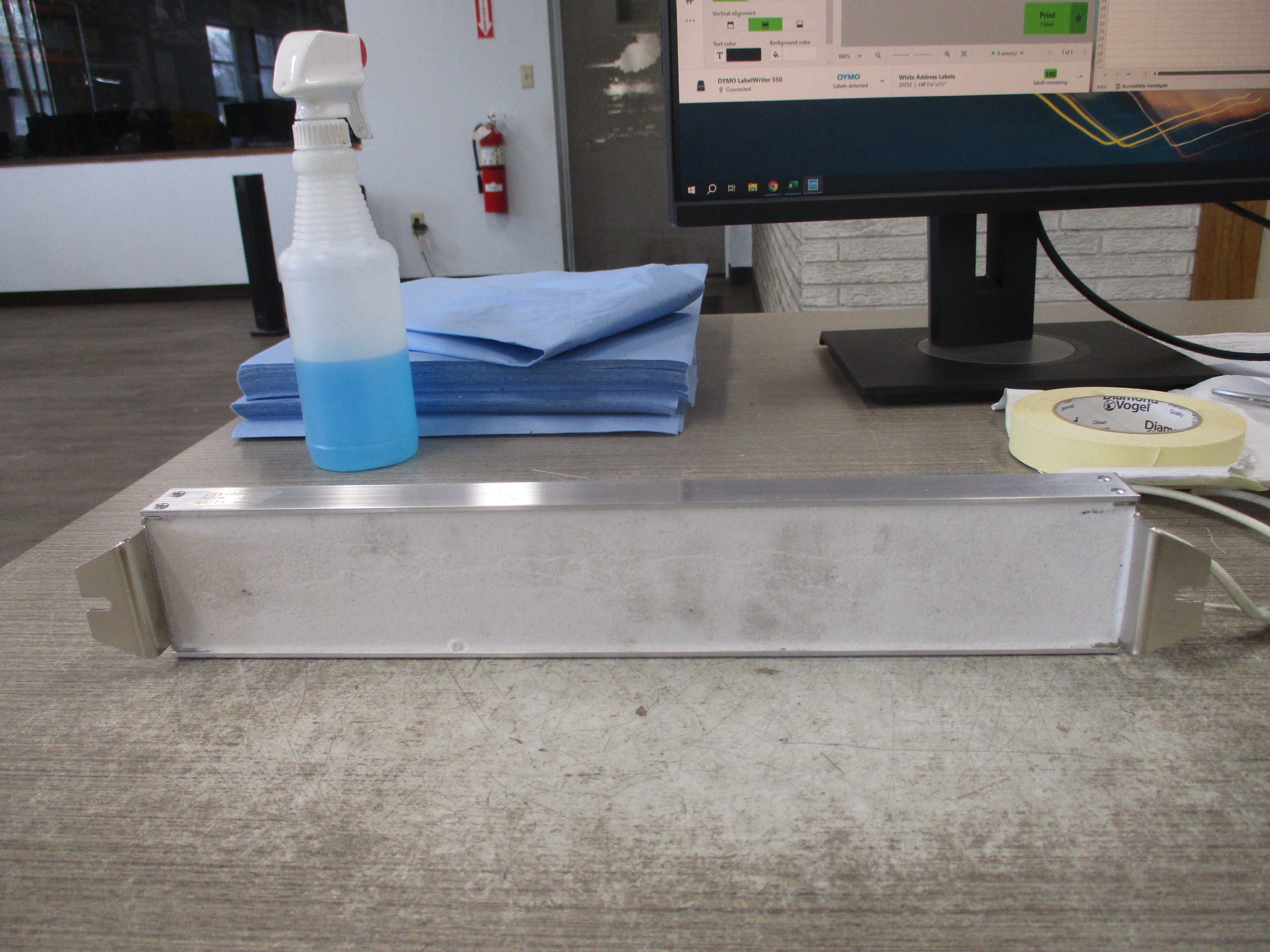 Chiba Resistor CAW400-B596 400W 50 ohm Used