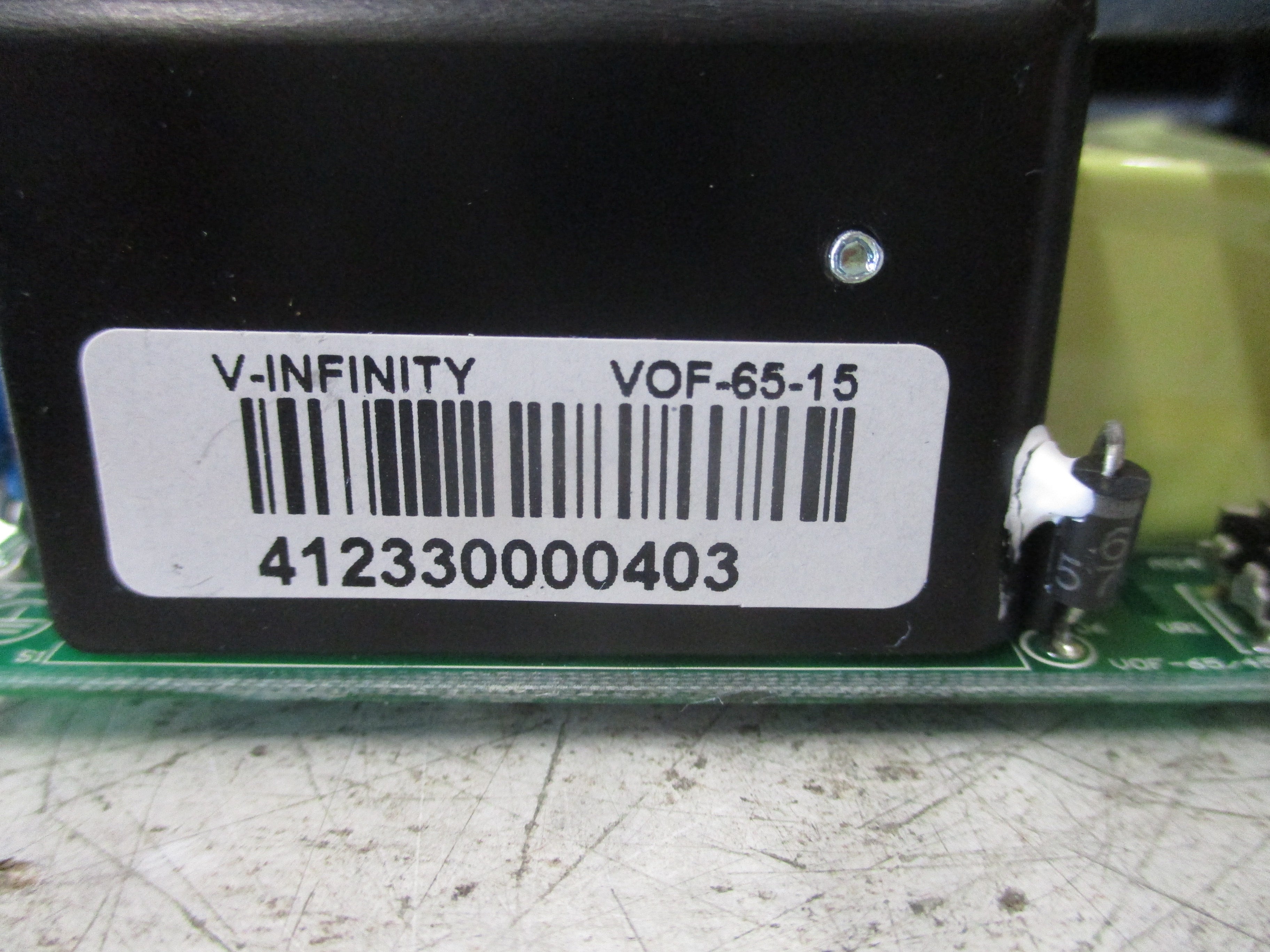 CUI V-Infinity Power Supply VOF-65-15 Used