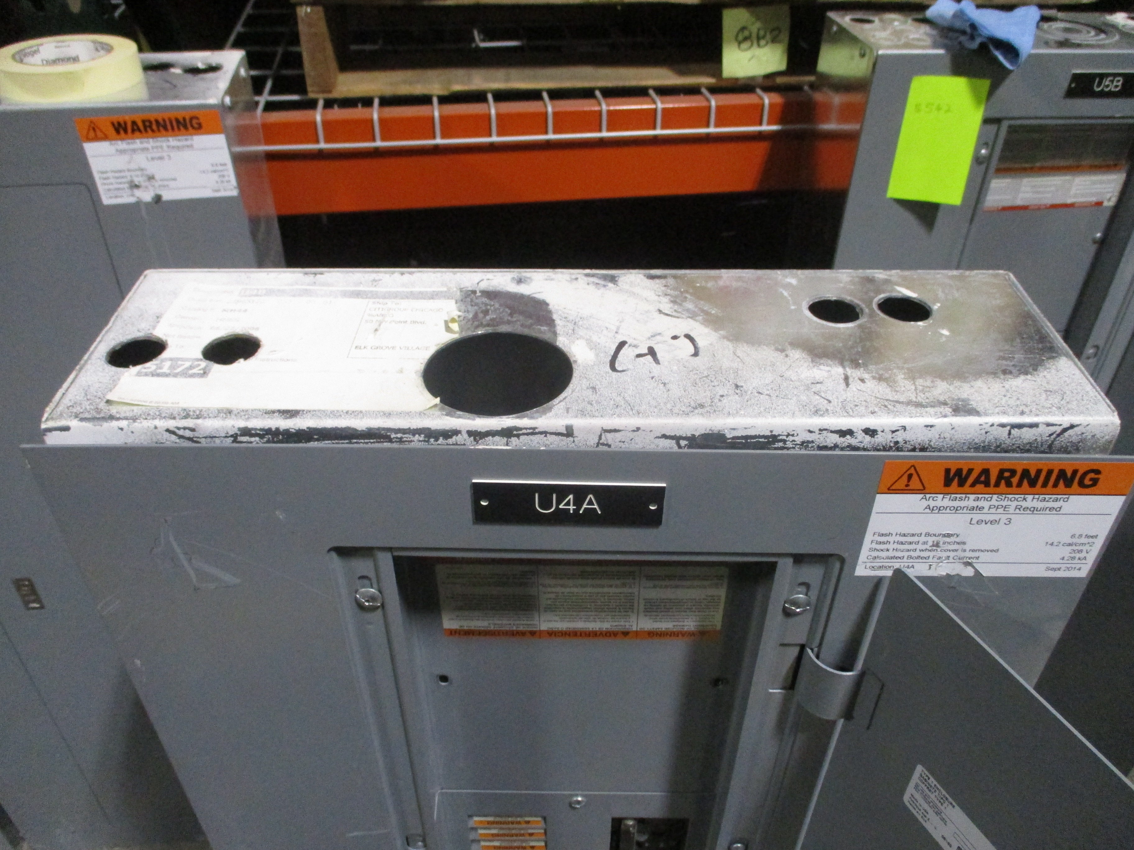 ABB ACH550 AC Drive w/ Bypass ACH550-VCR-046A-F267 15HP 3Ph w/ Keypad Used