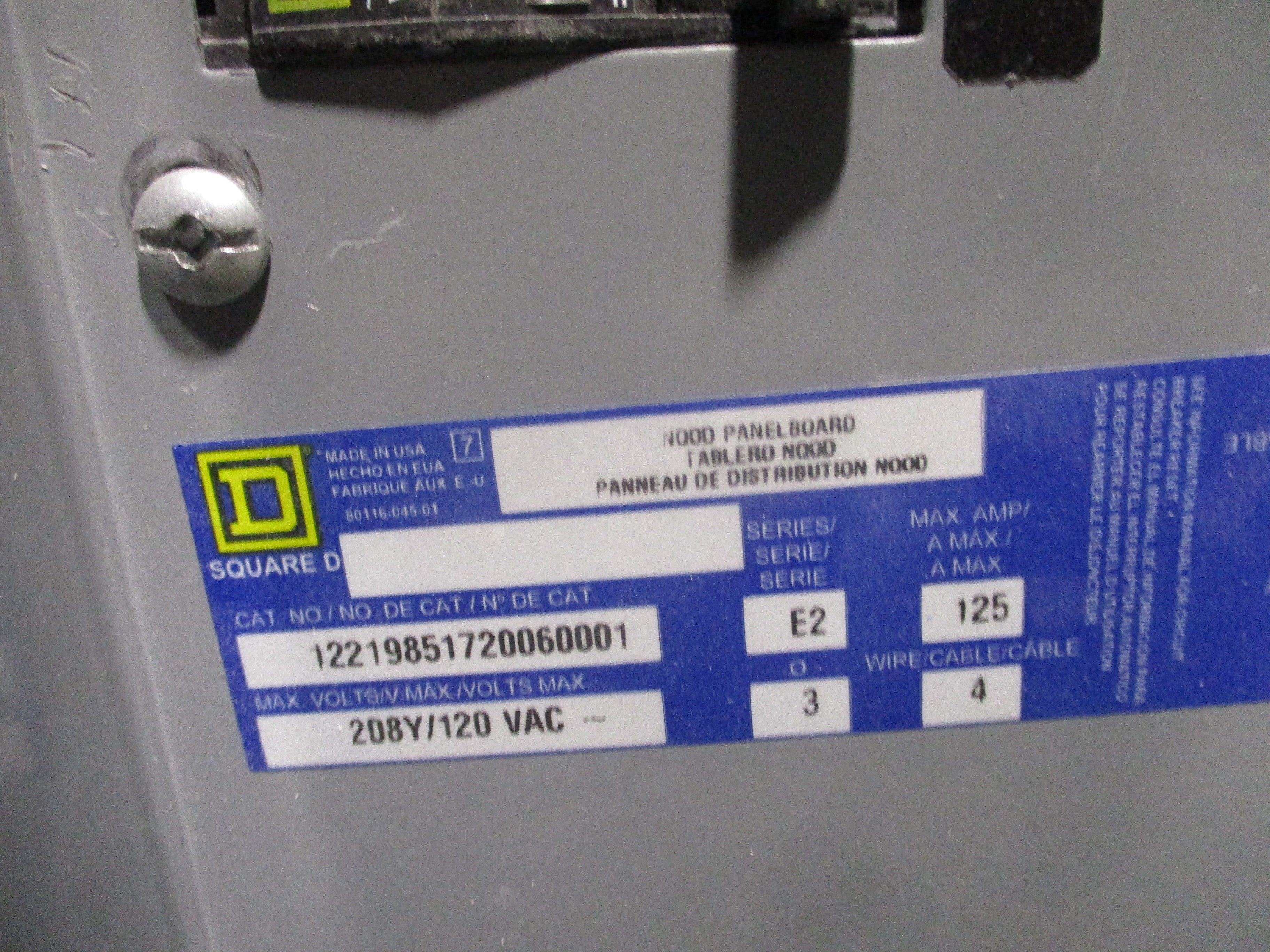 ABB ACH550 AC Drive w/ Bypass ACH550-VCR-046A-F267 15HP 3Ph w/ Keypad Used