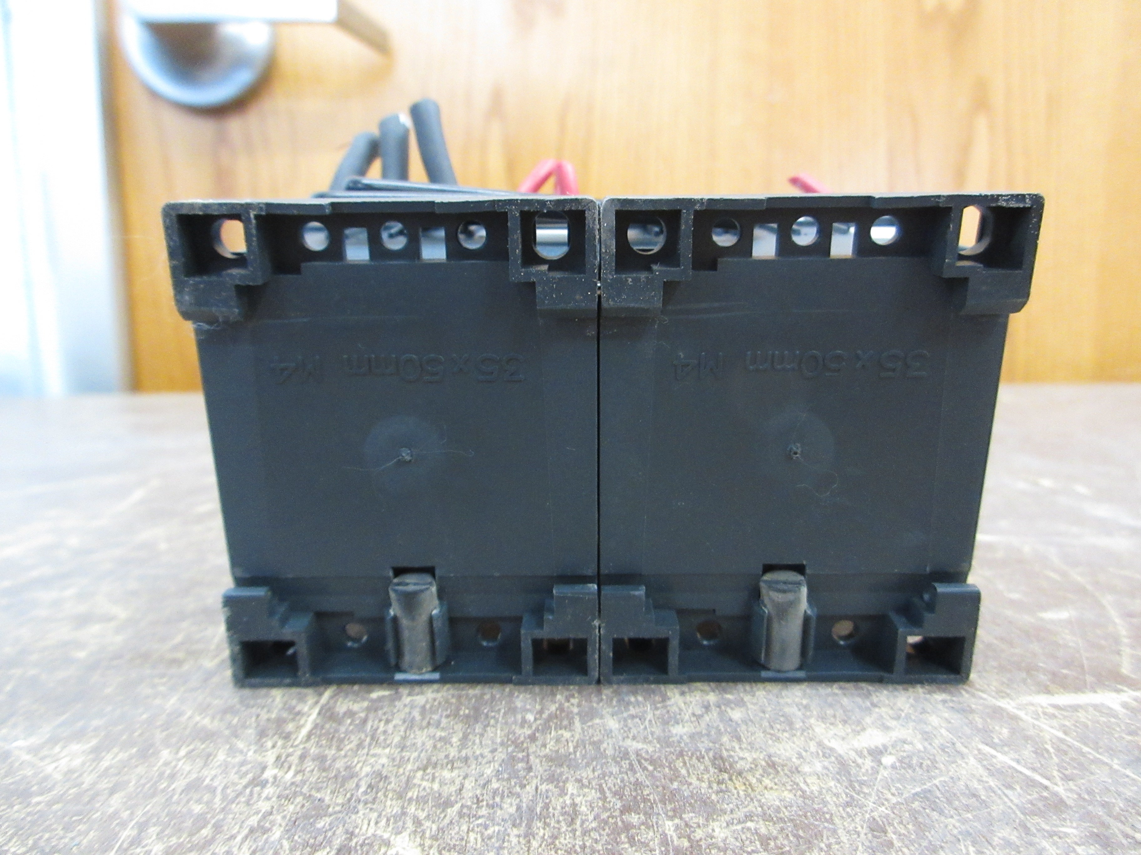 Telemecanique Reversing Contactor LC2K12 01F7 110V Coil 20A (2) Surge Suppressor