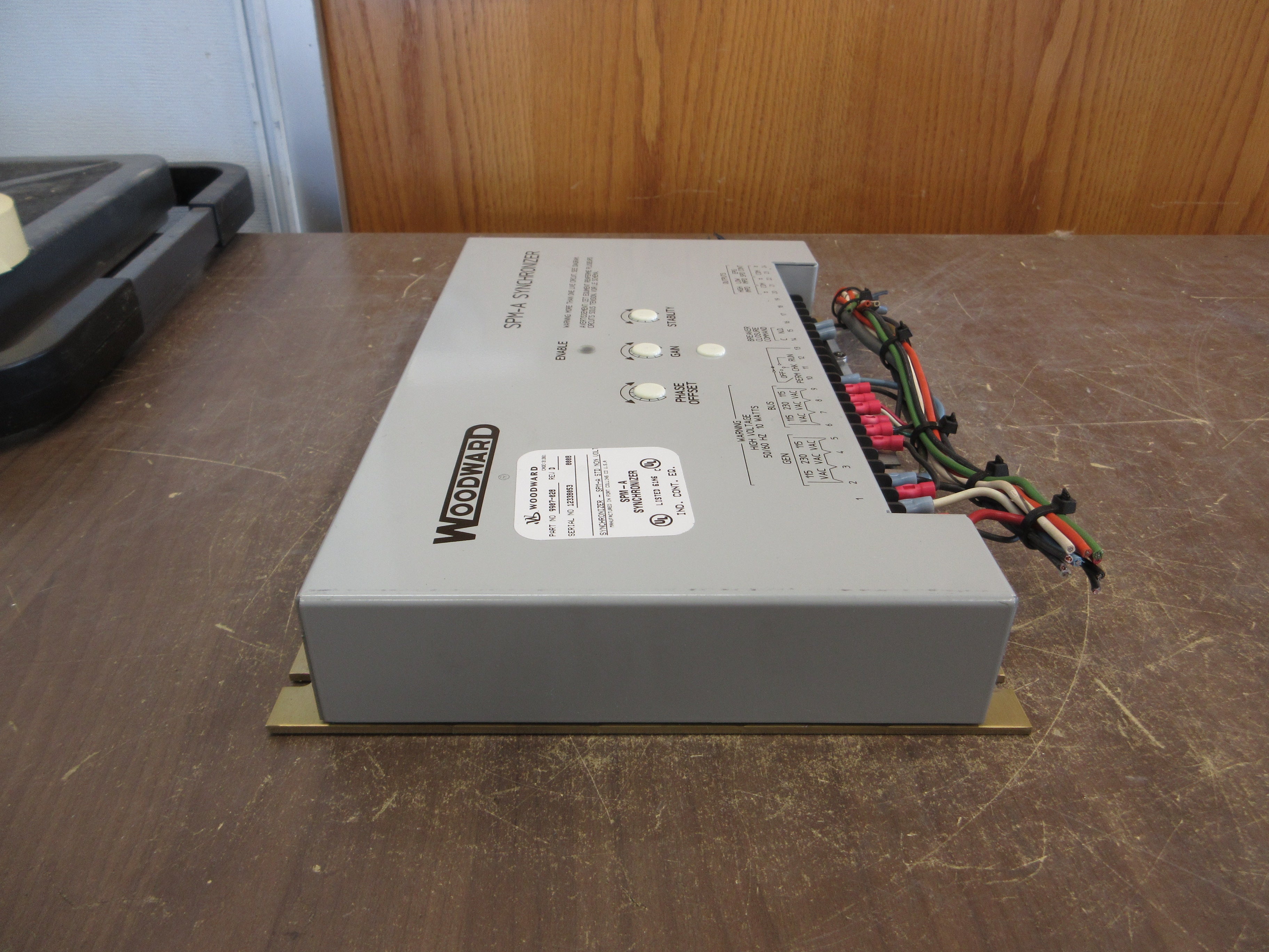 Woodward SPM-A Synchronizer 9907-028 Rev. D Used