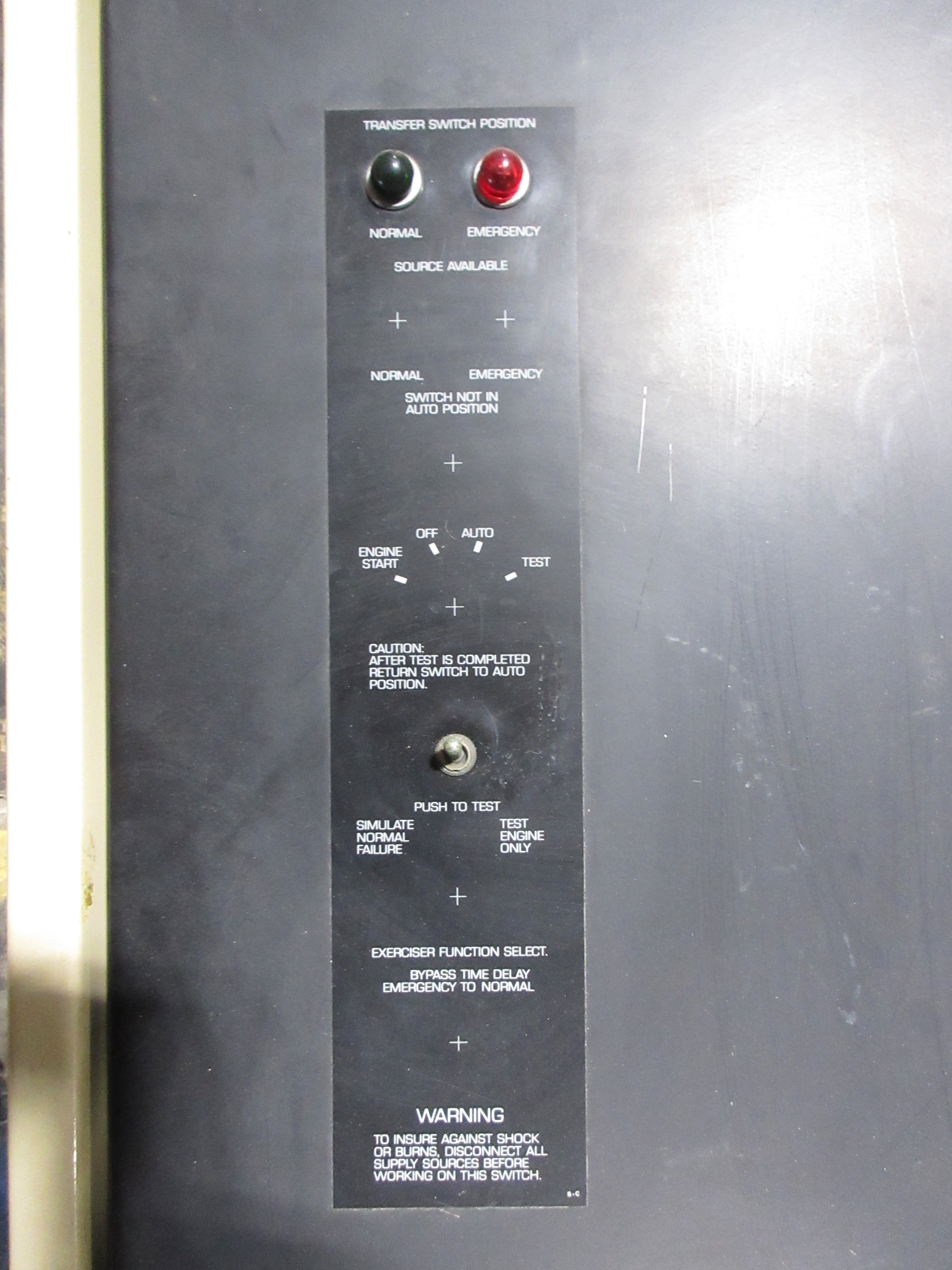 Kohler Automatic Transfer Switch K-166341-600 480V 600A 3P 4W 60Hz 3P Used