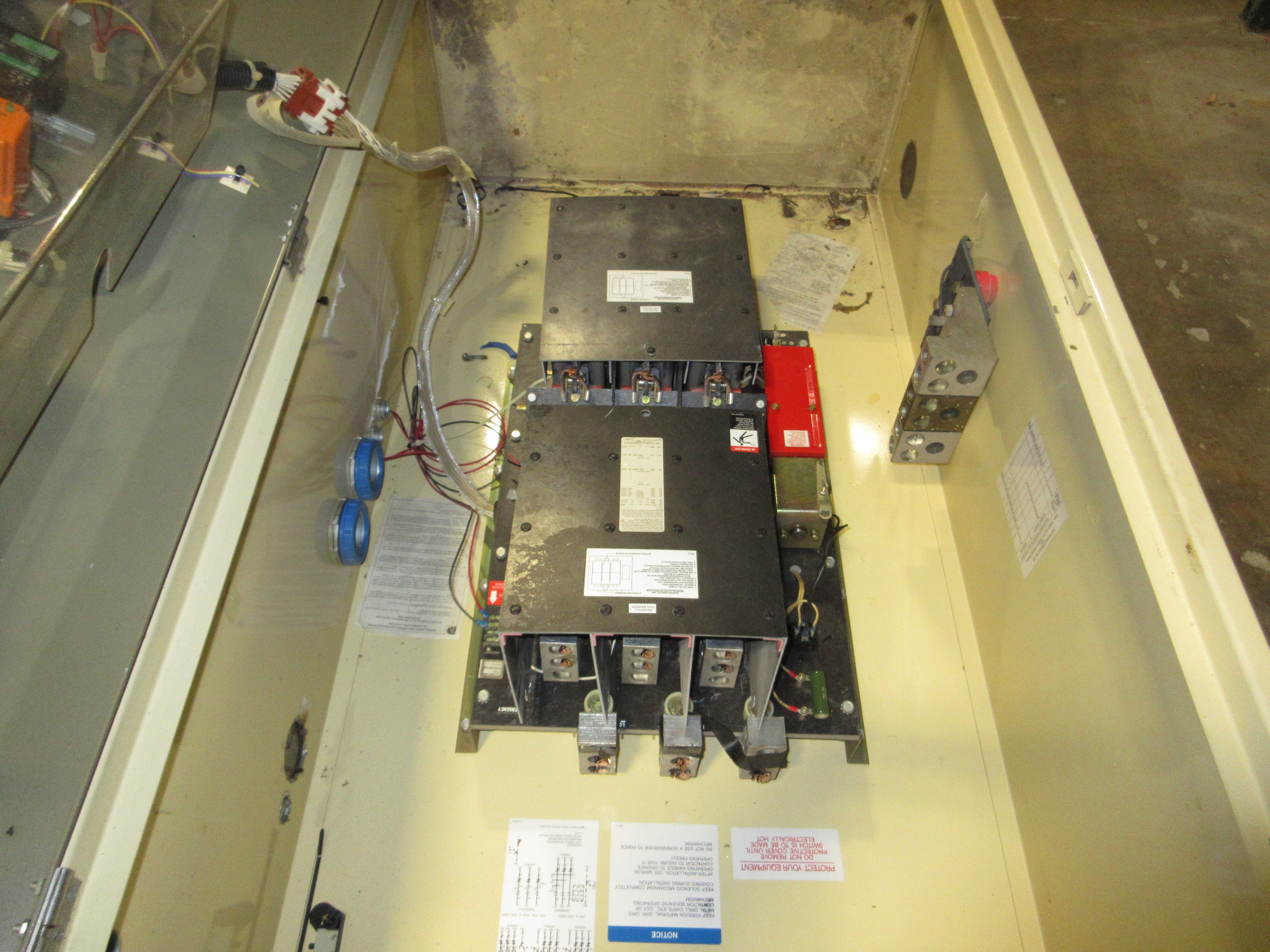 Kohler Automatic Transfer Switch K-166341-600 480V 600A 3P 4W 60Hz 3P Used