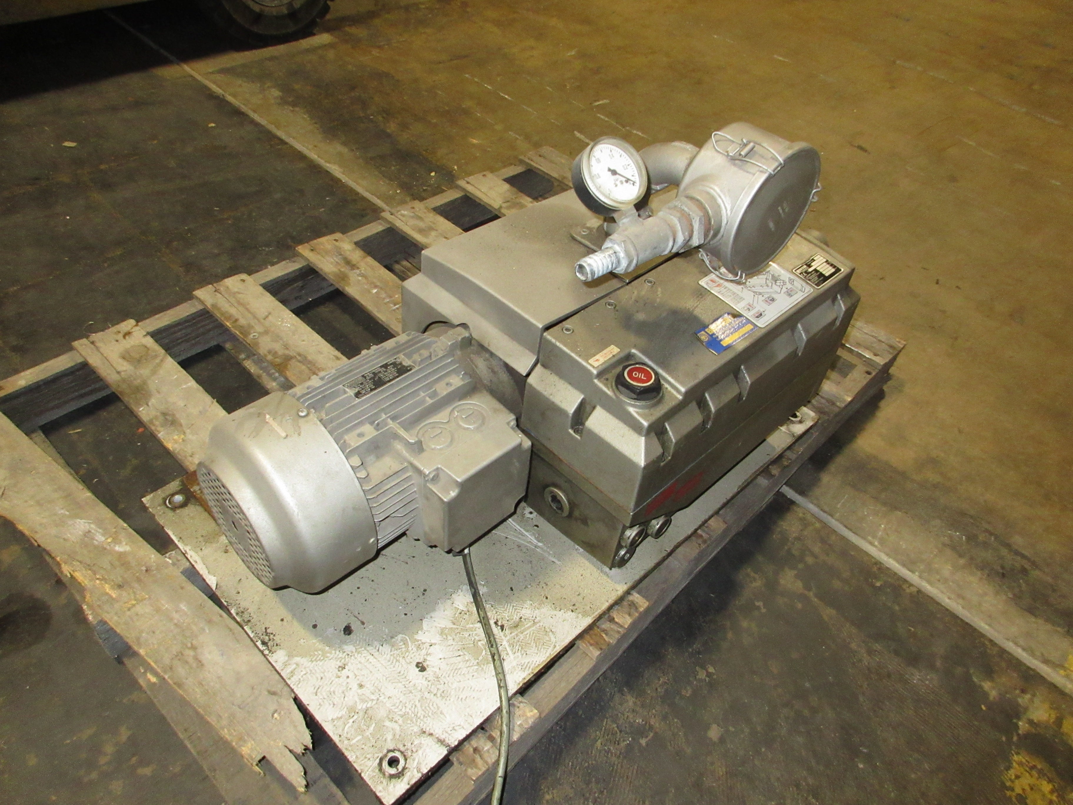 Becker Rotary Vane Vacuum Pump U 4.70 SA/K 1.85kW 1700RPM 84 no 3/h 3mbar Used