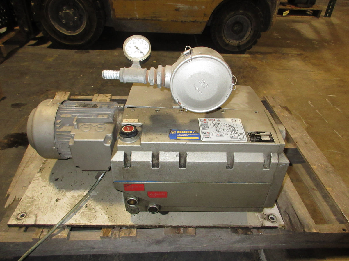 Becker Rotary Vane Vacuum Pump U 4.70 SA/K 1.85kW 1700RPM 84 no 3/h 3mbar Used