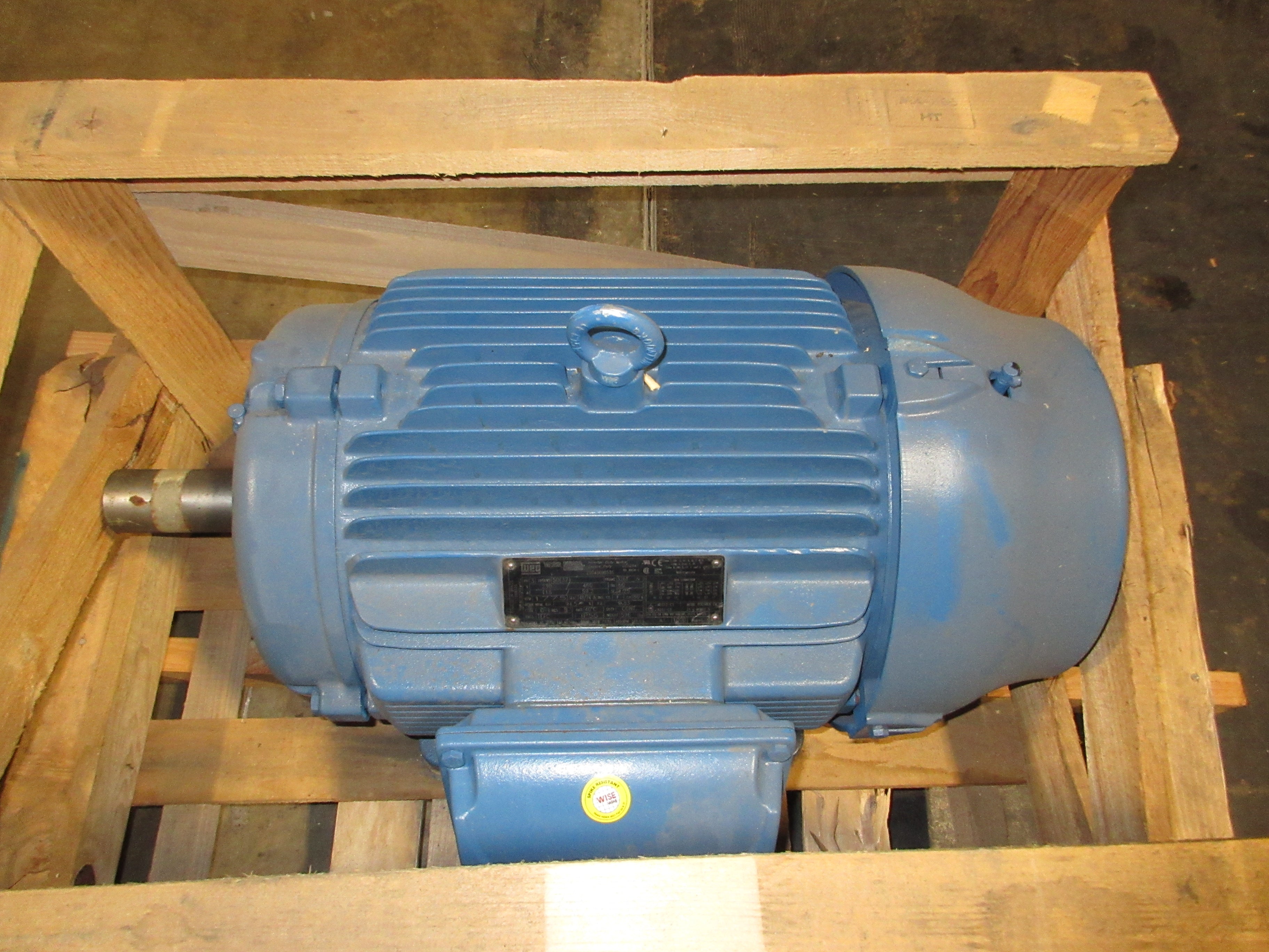 WEG Motor T05018ET3E326TF2-W22 50HP 1800RPM 230/460V 118/59.2A 3Ph New Surplus