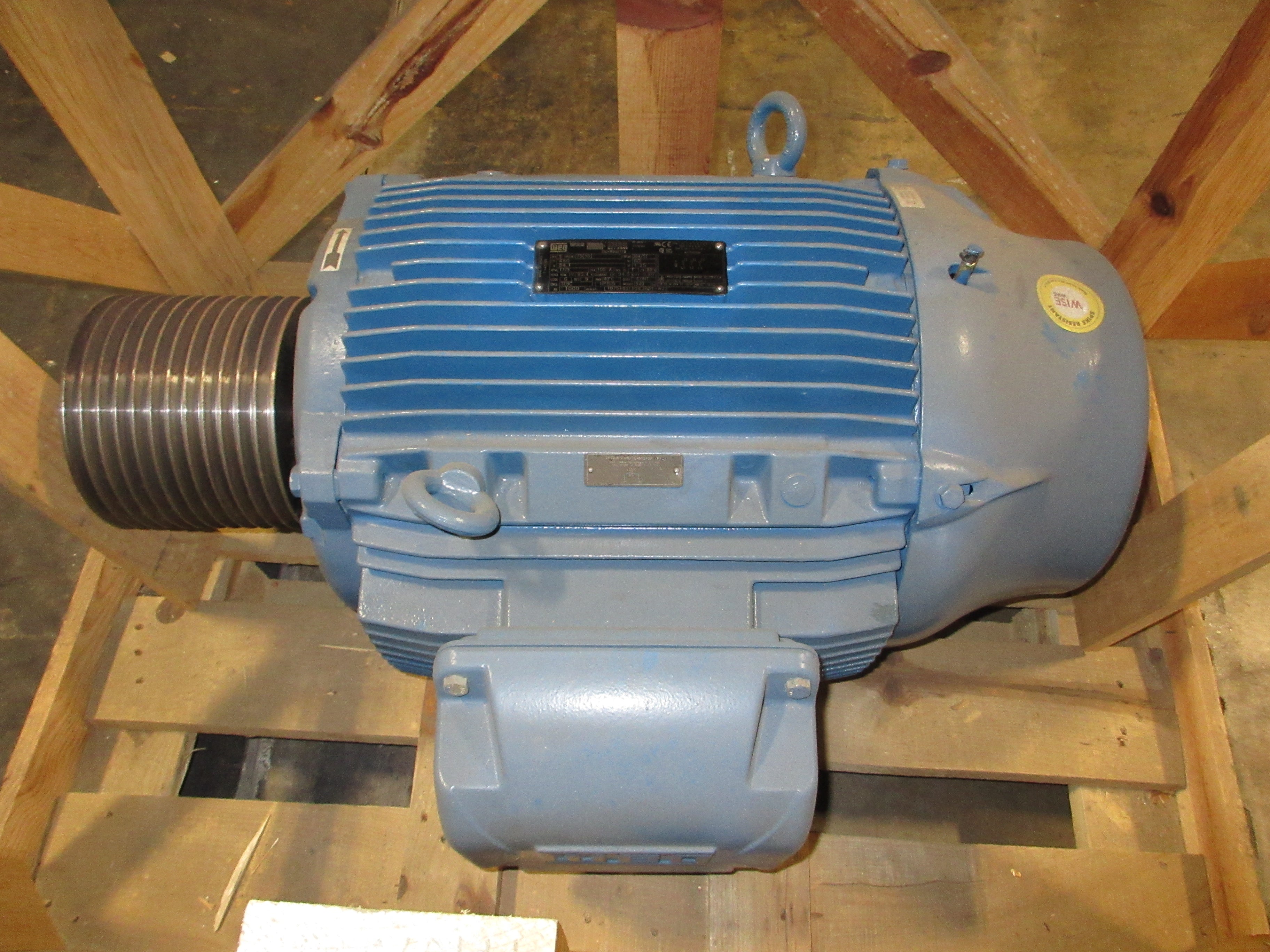 WEG Motor T07518ST3QIE365T-W22 75HP 1800RPM 460V 84.1A 3Ph 60Hz New Surplus