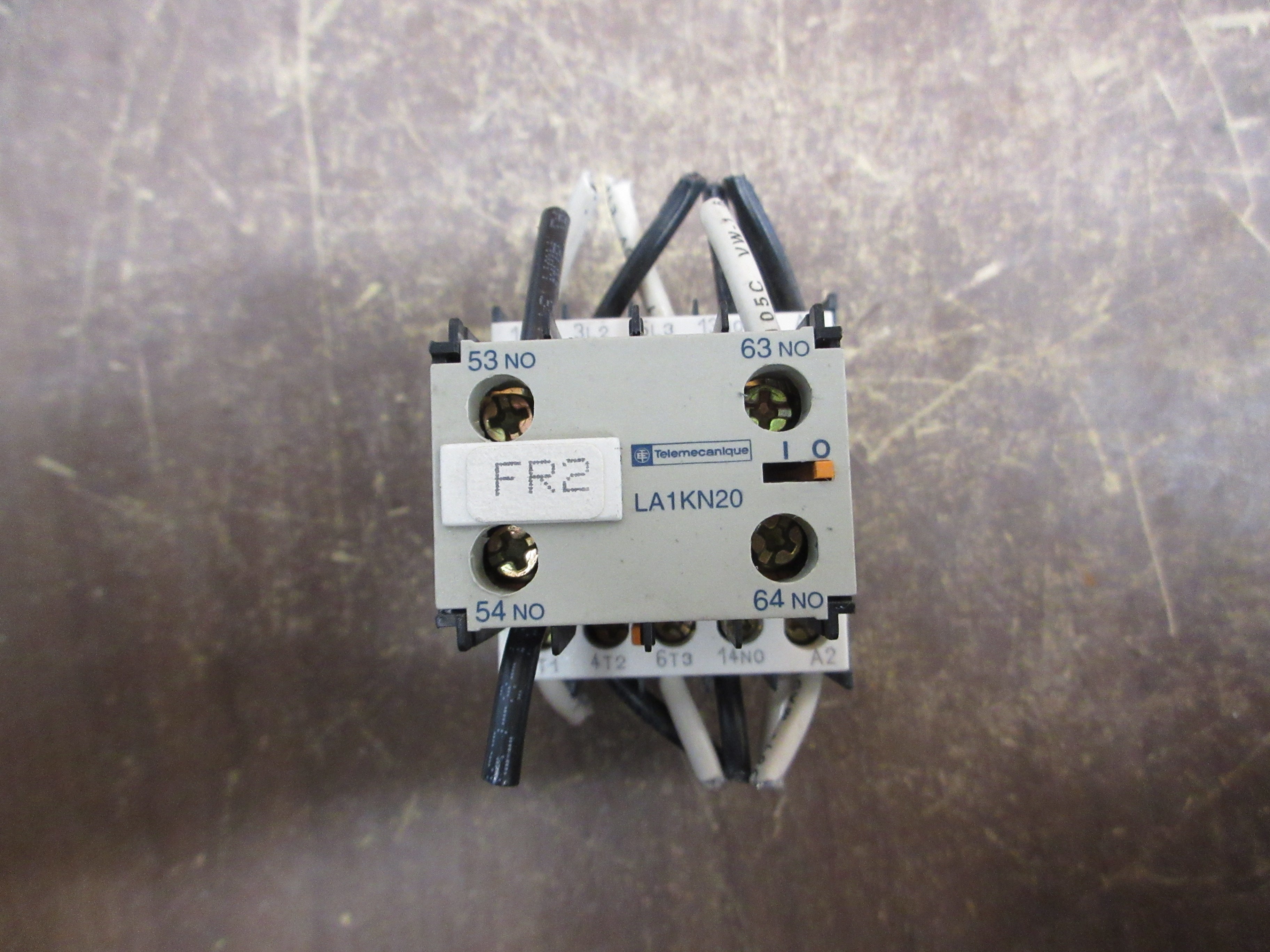 Square D Contactor LC1K06 10 E7 48V Coil w/ Aux Contact Block Used