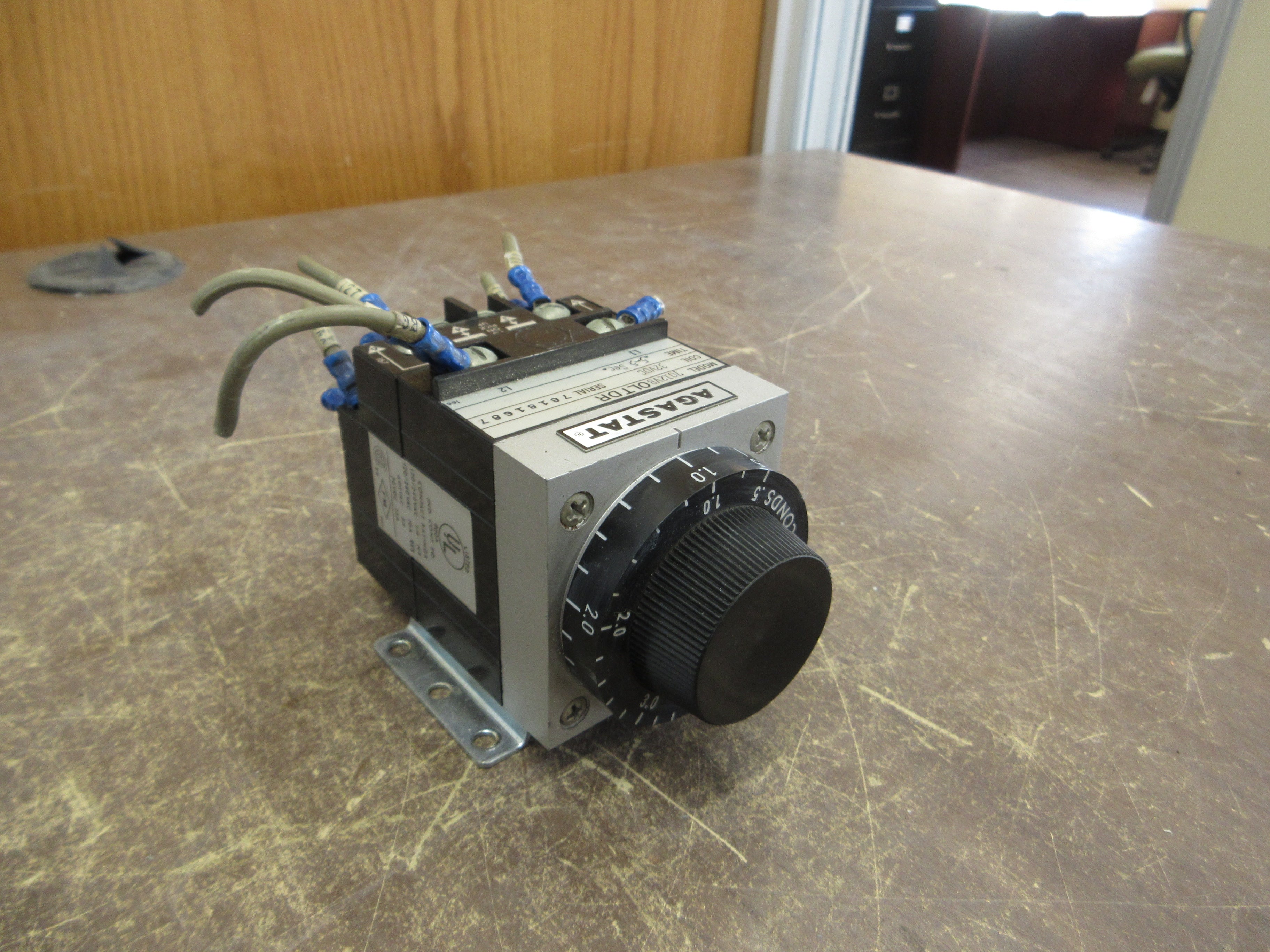 Agastat Timer 7012VB OLTDR 32VDC Coil Time: 0.5-5 Sec. Used