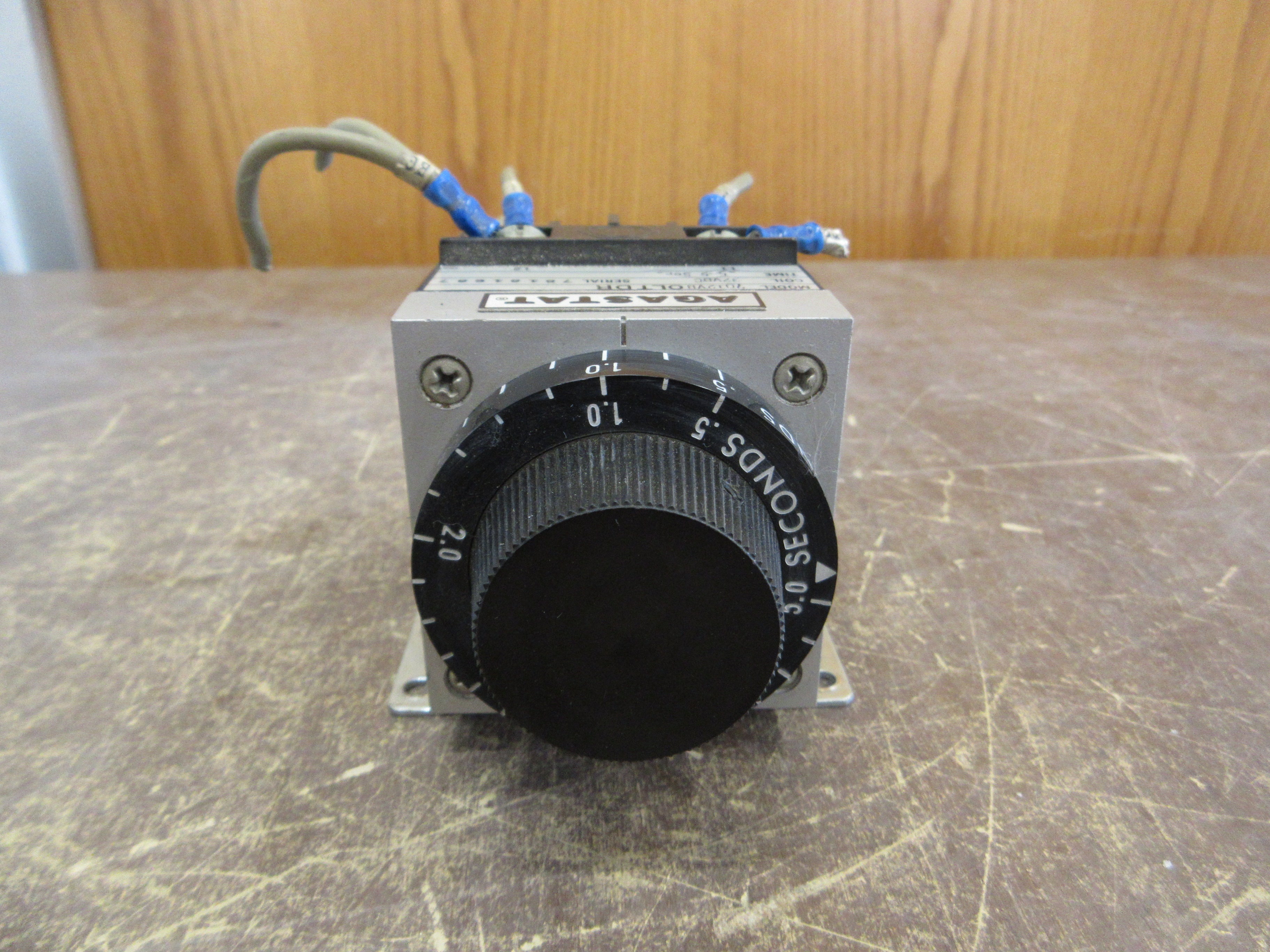 Agastat Timer 7012VB OLTDR 32VDC Coil Time: 0.5-5 Sec. Used