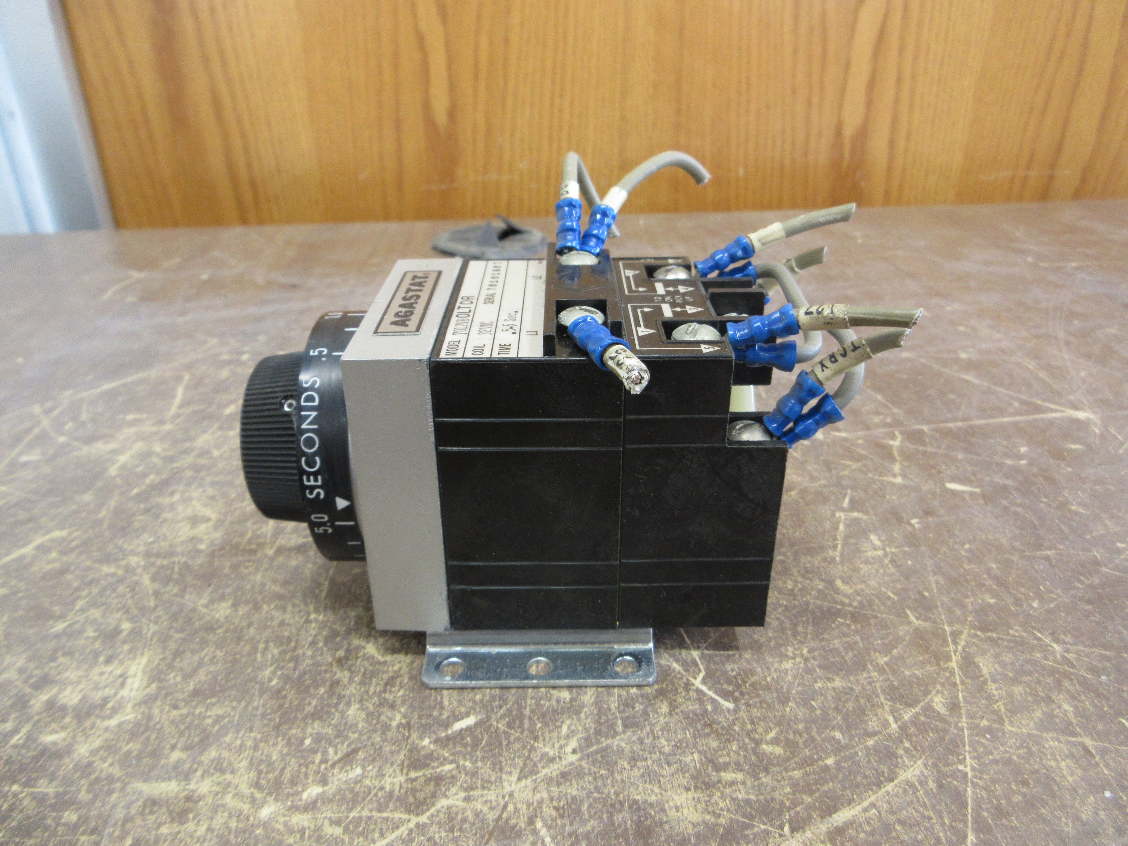 Agastat Timer 7012VB OLTDR 32VDC Coil Time: 0.5-5 Sec. Used