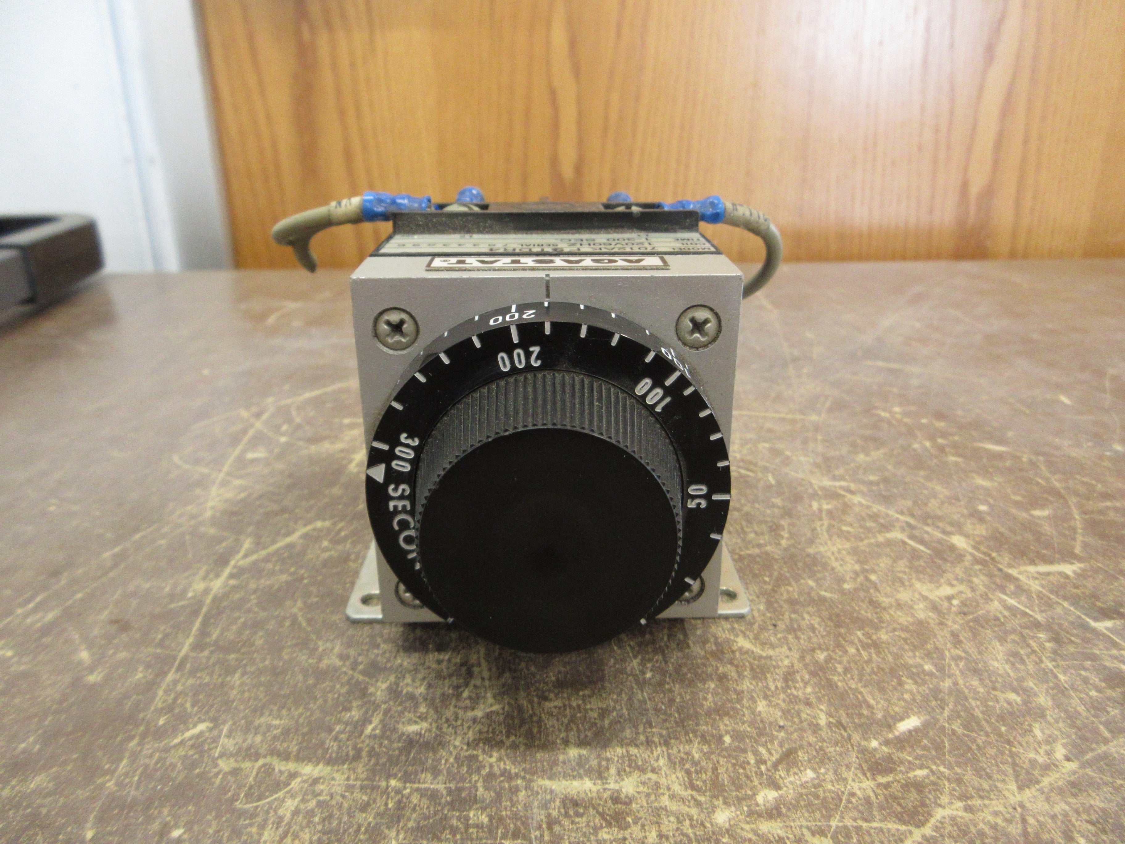 Agastat Timer 7012AK FSTDR4 120V Coil Time: 1-300 Sec. Used