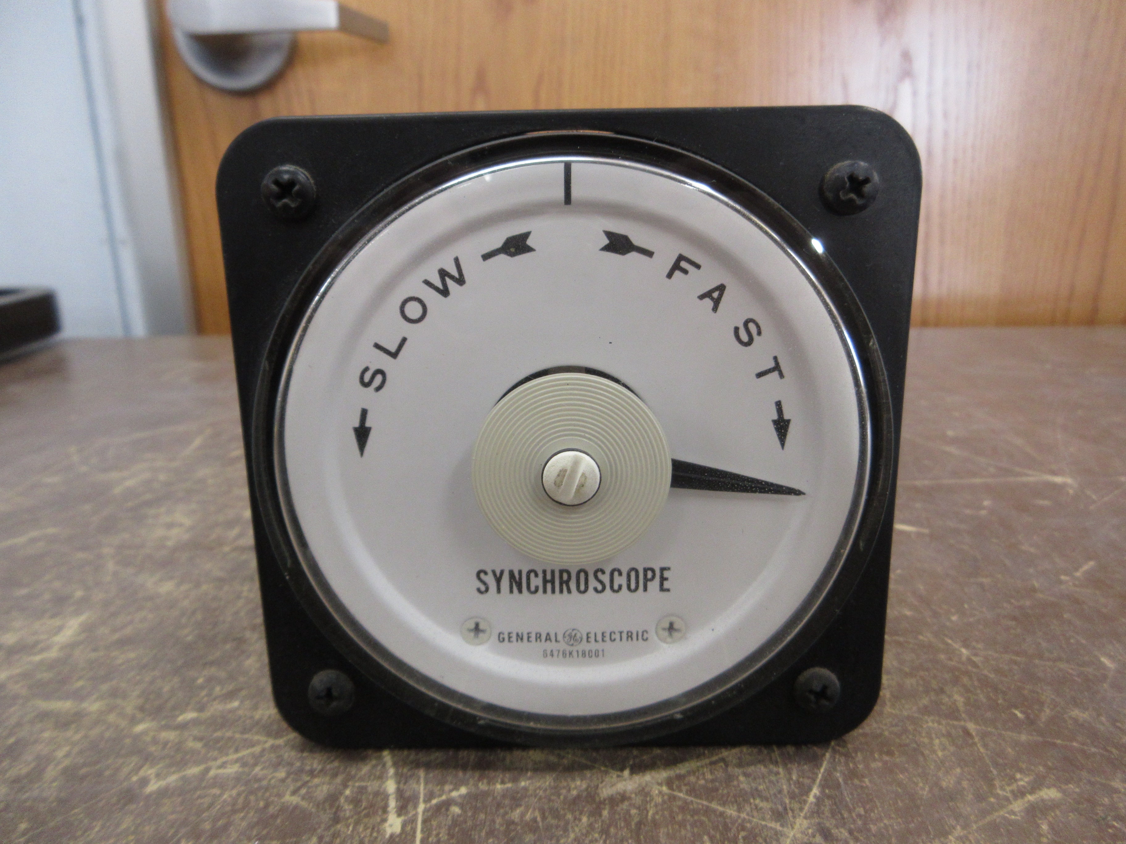GE Synchroscope 50-106452AAAA1 120V 60Hz Used