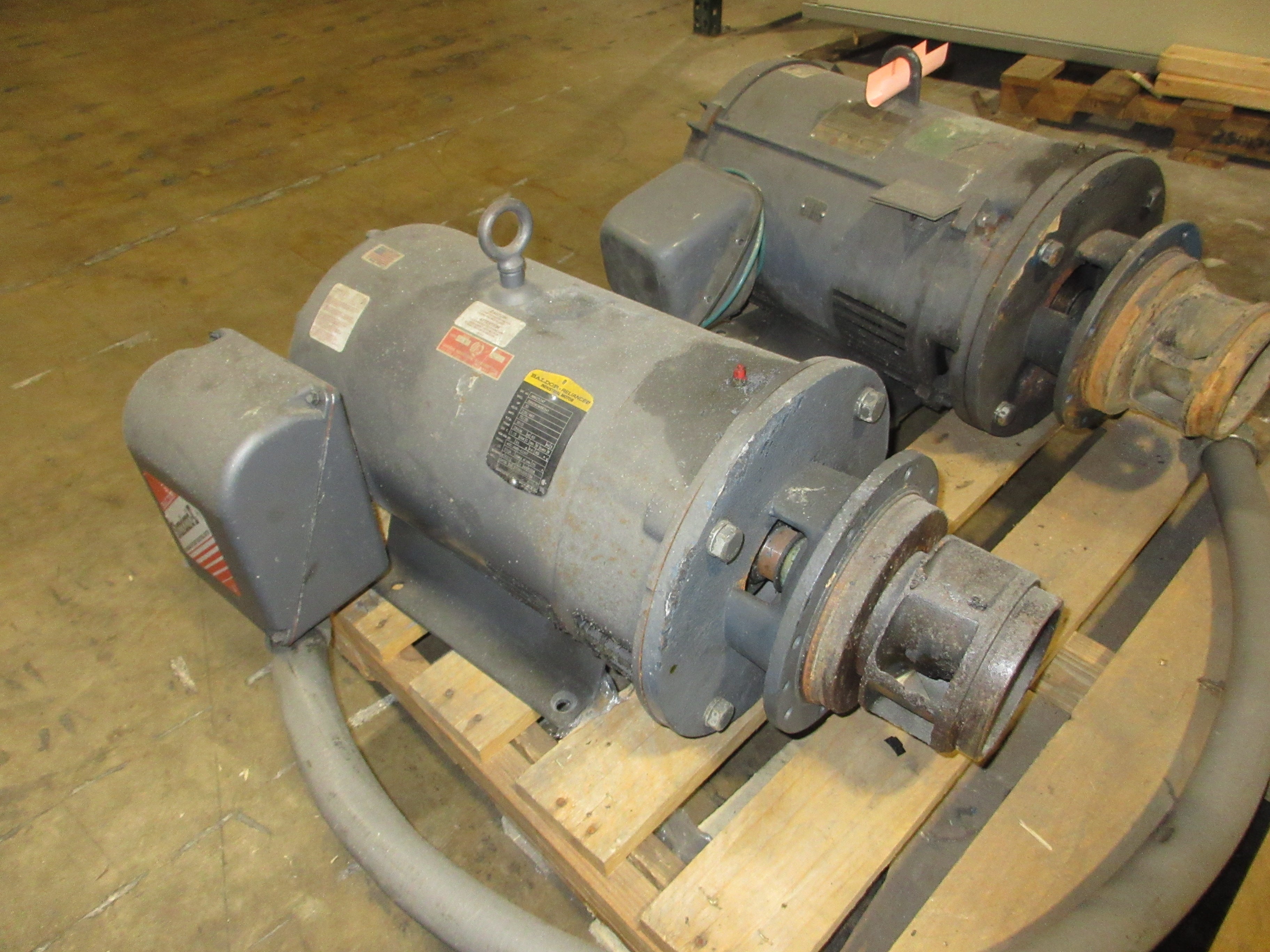 Baldor Motor JMM2534T 30HP 3600RPM 230/460V 70/35A 3Ph 60Hz Used