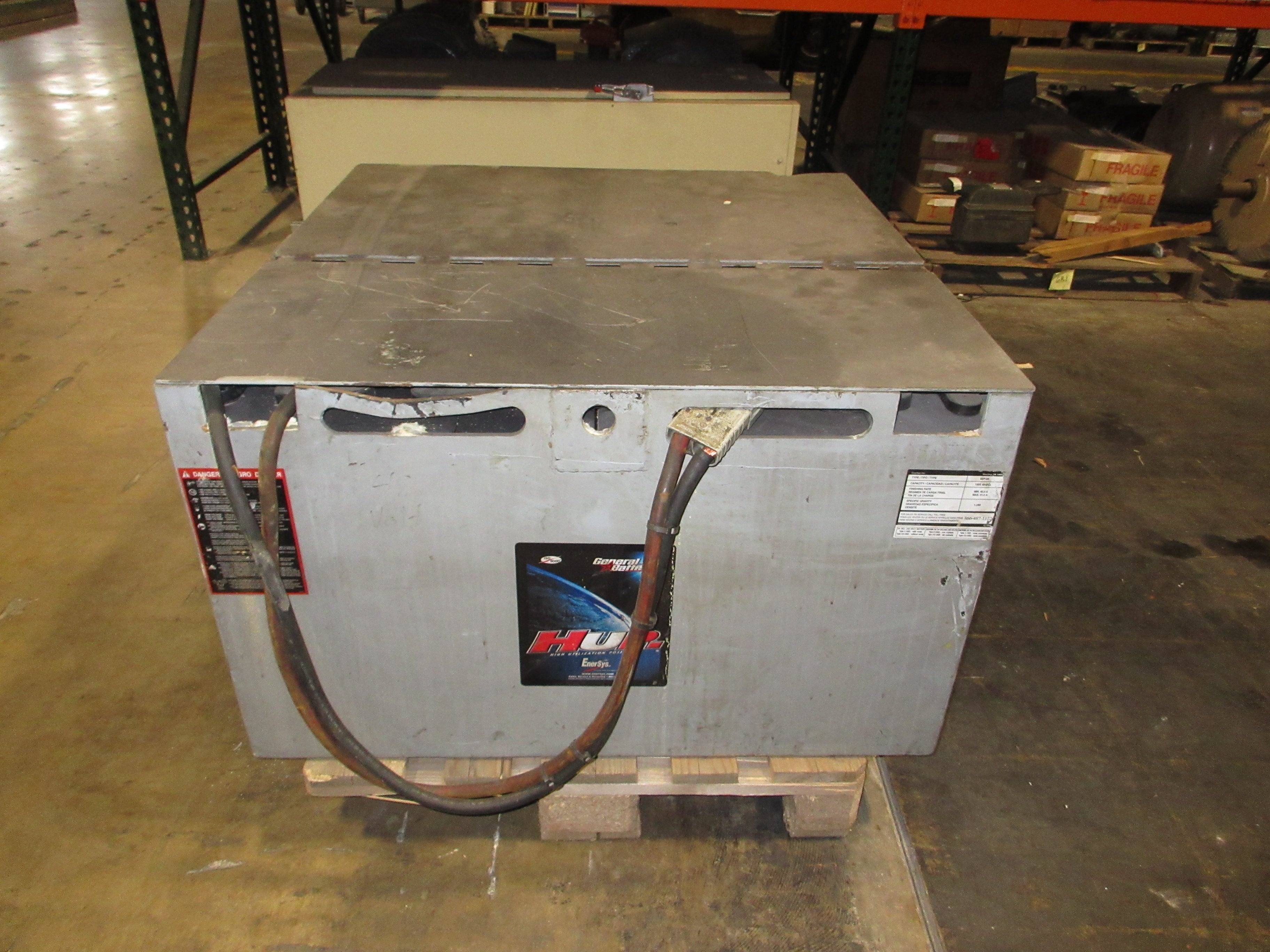 Enersys HUP Battery 85P-25 Capacity: 1020Ah Finishing Rate: 40.0-51.0A 48V Used
