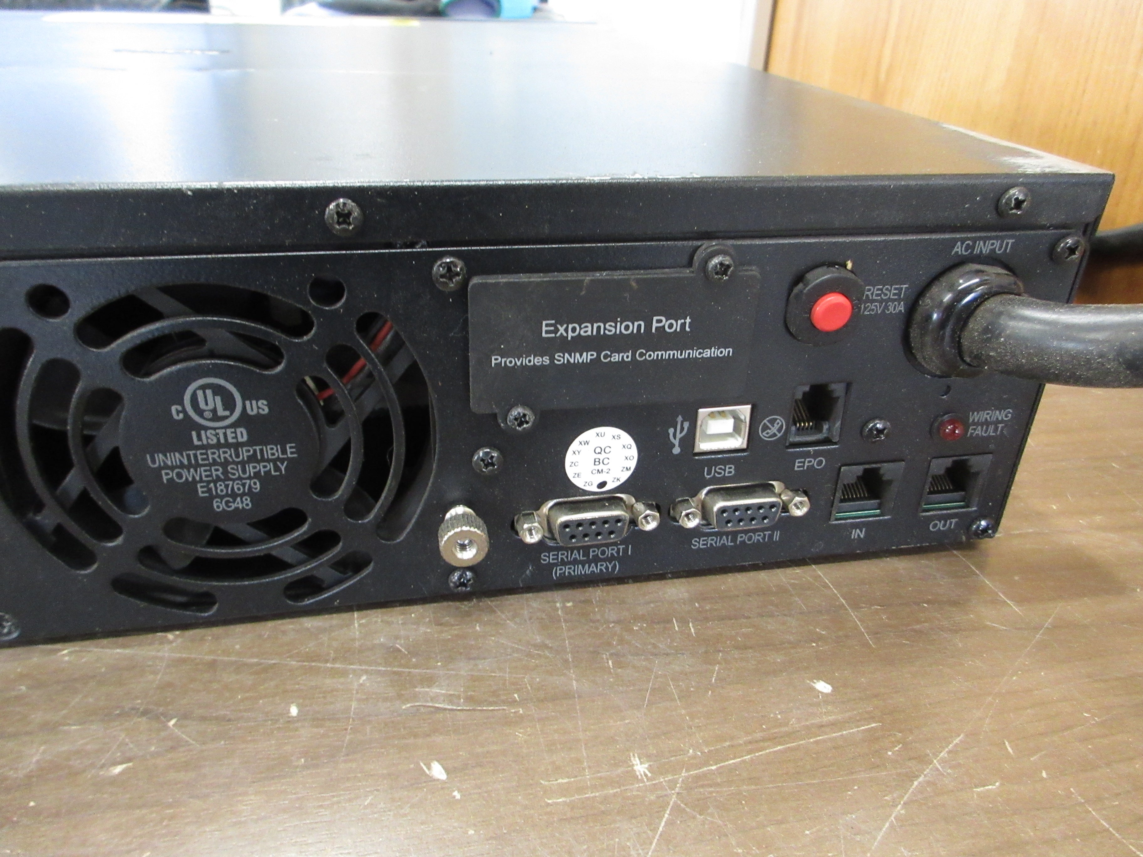 CyberPower Pure Sine Wave Smart UPS PR3000LCDRT2UTAA 3000VA 2250W 125VAC 24A