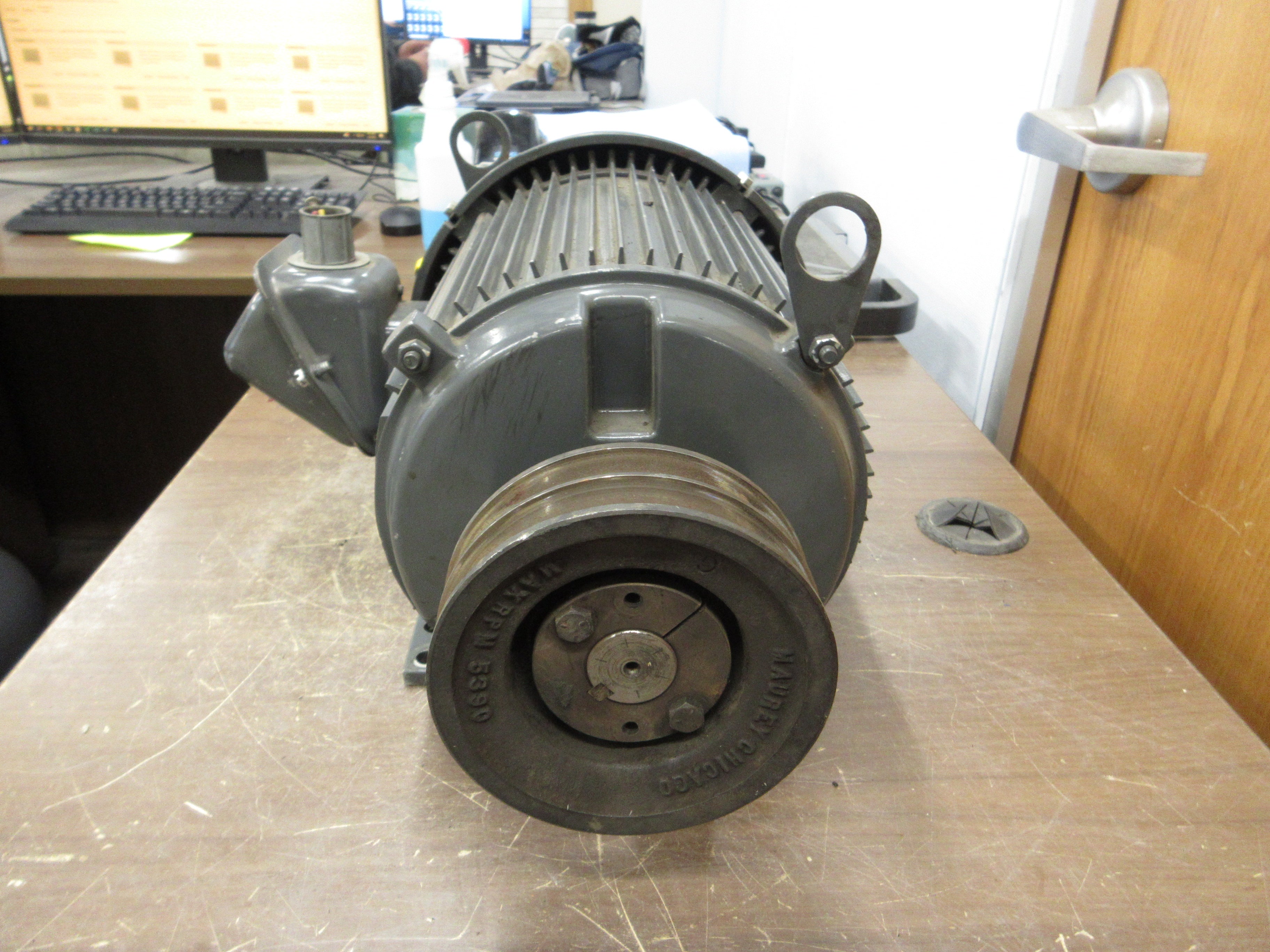 Emerson Motor U3E2D 3HP 1800RPM 208-230/460V 8.50-8.00/4.00A 3Ph 60Hz Used