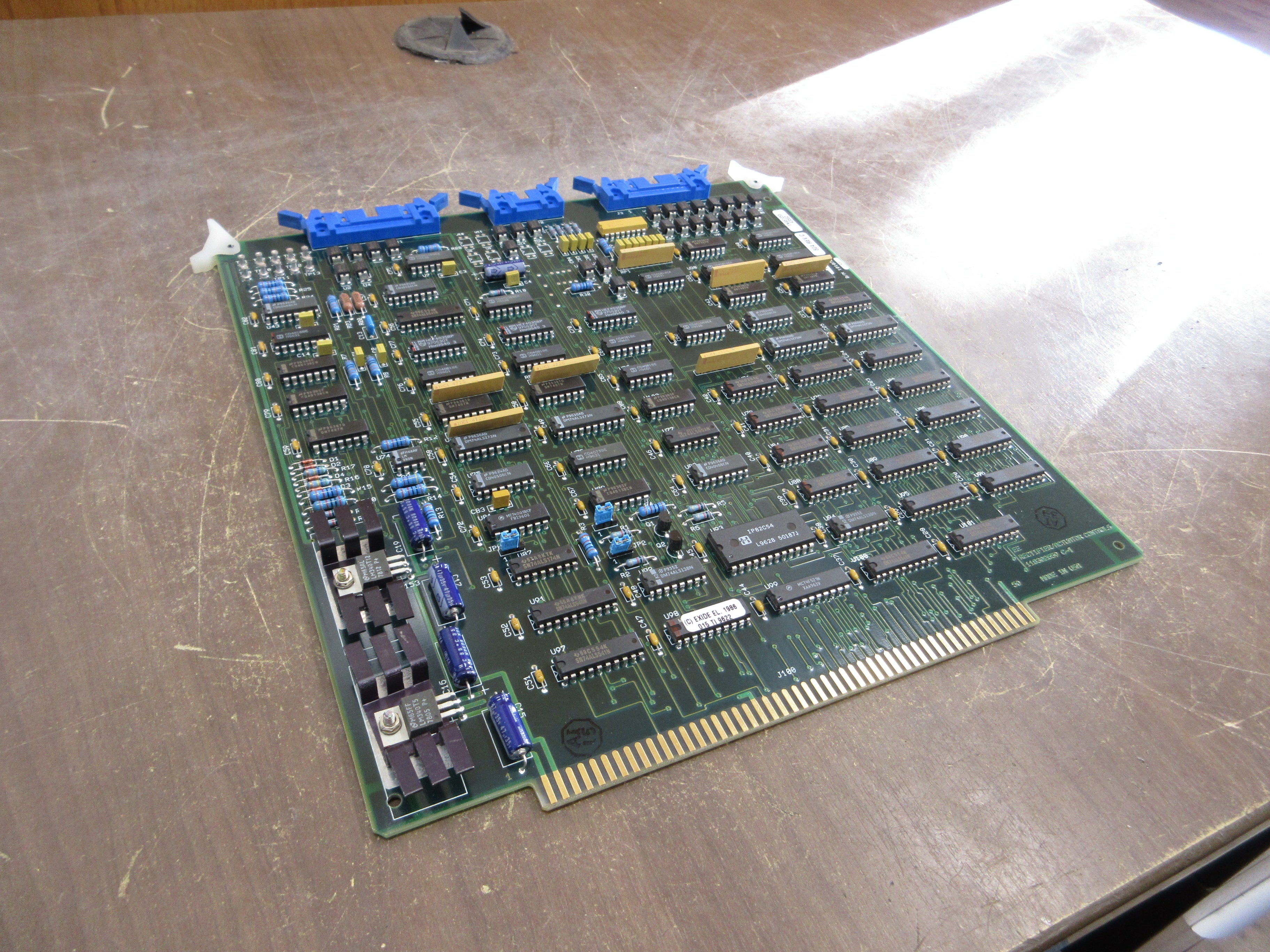 Exide Electronics Rectifier / Actuator Control Board 118302659 Rev. C-1 Used
