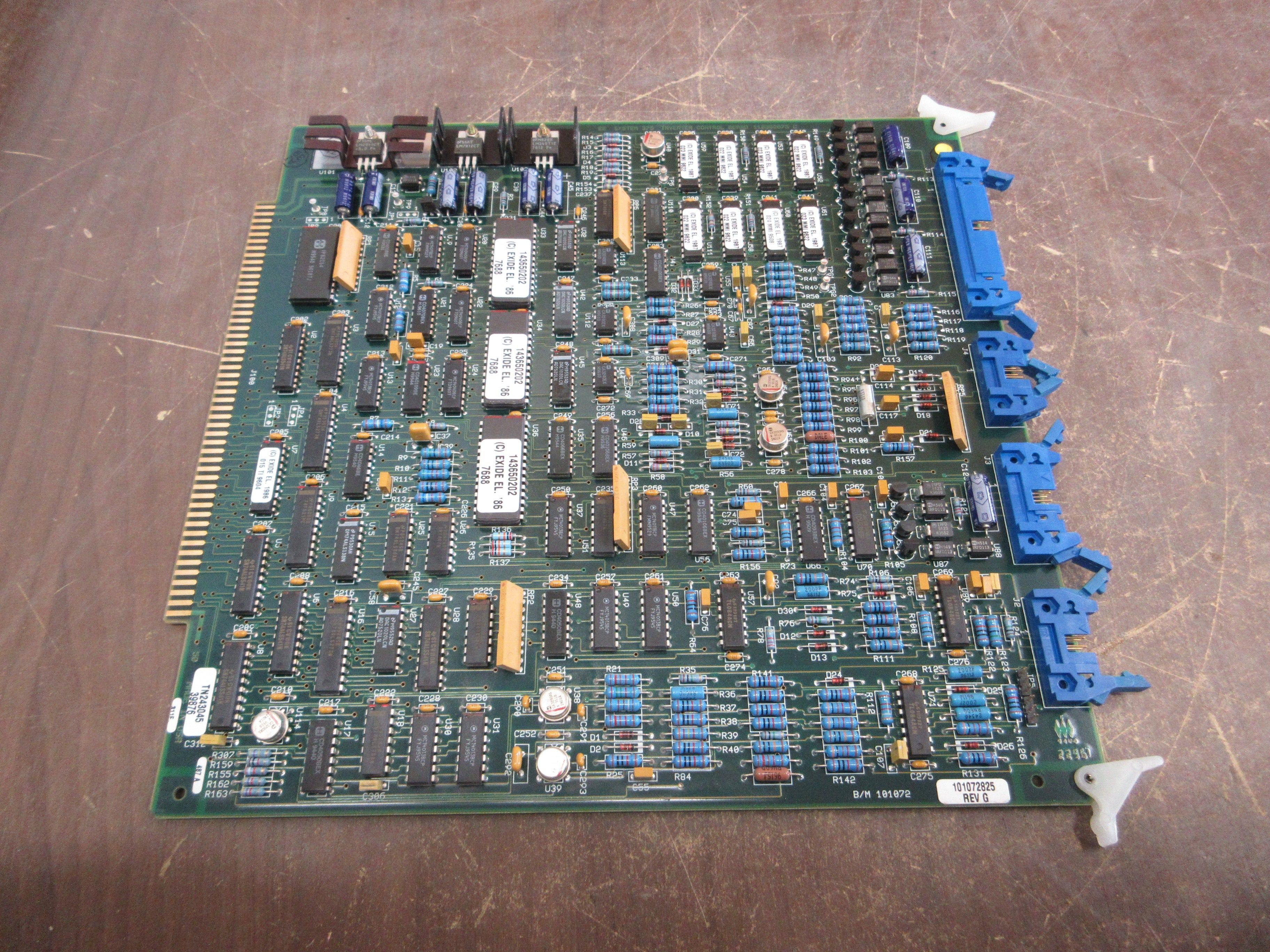 Exide Electronics Inverter Control Board 101072825 Rev. G Used