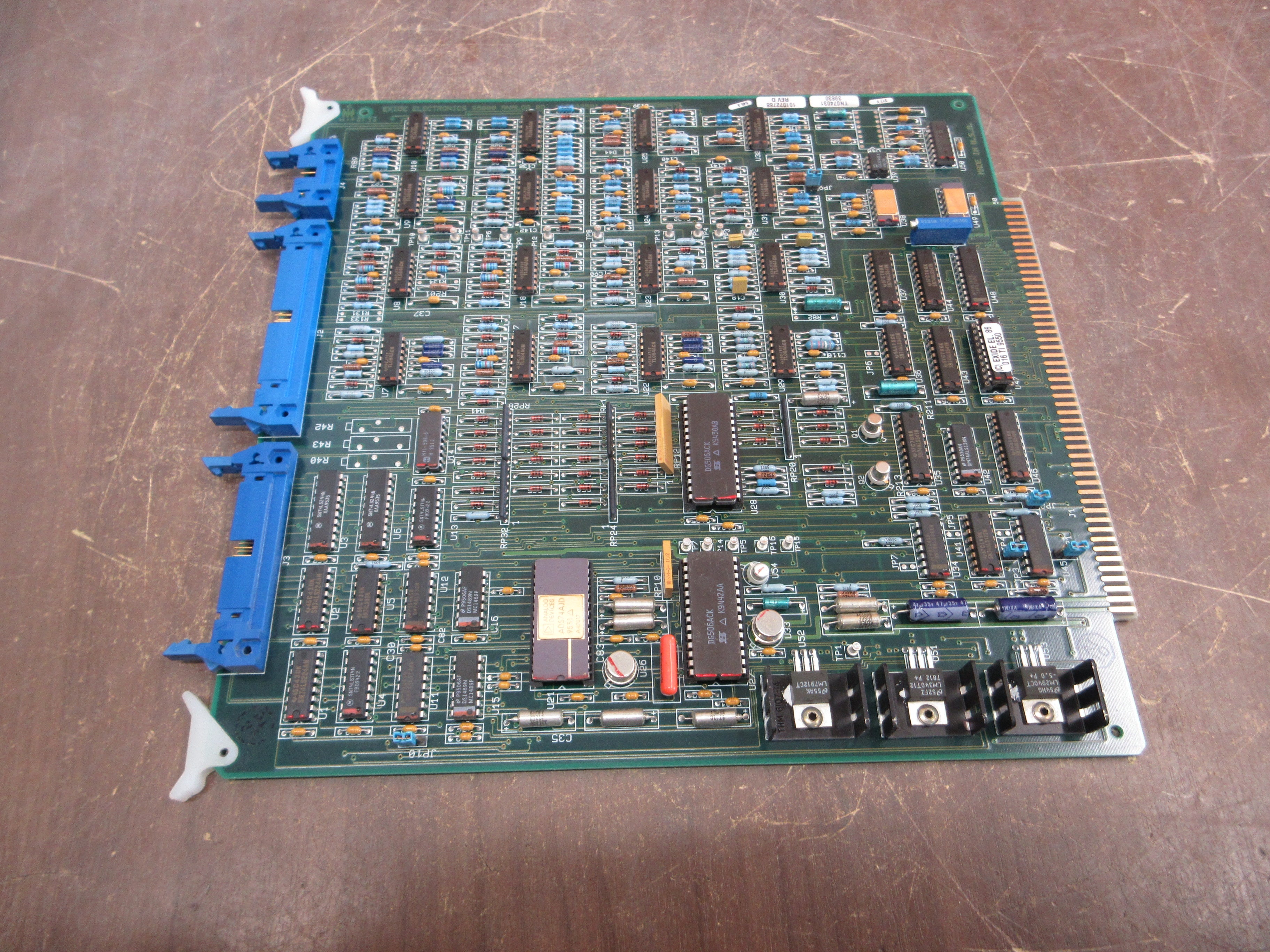 Exide Electronics S6000 Analog Board 118302581 Rev. C-1 Used