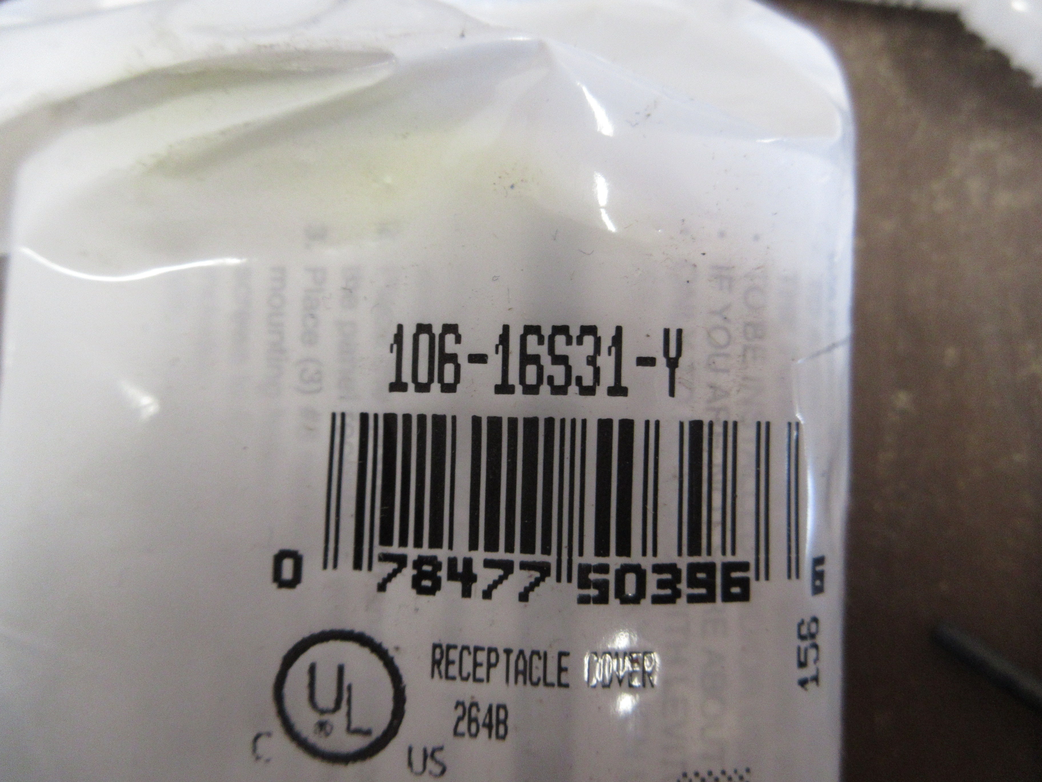 Leviton Nema 3R Receptacle Enclosure 106-16S31-Y New Surplus