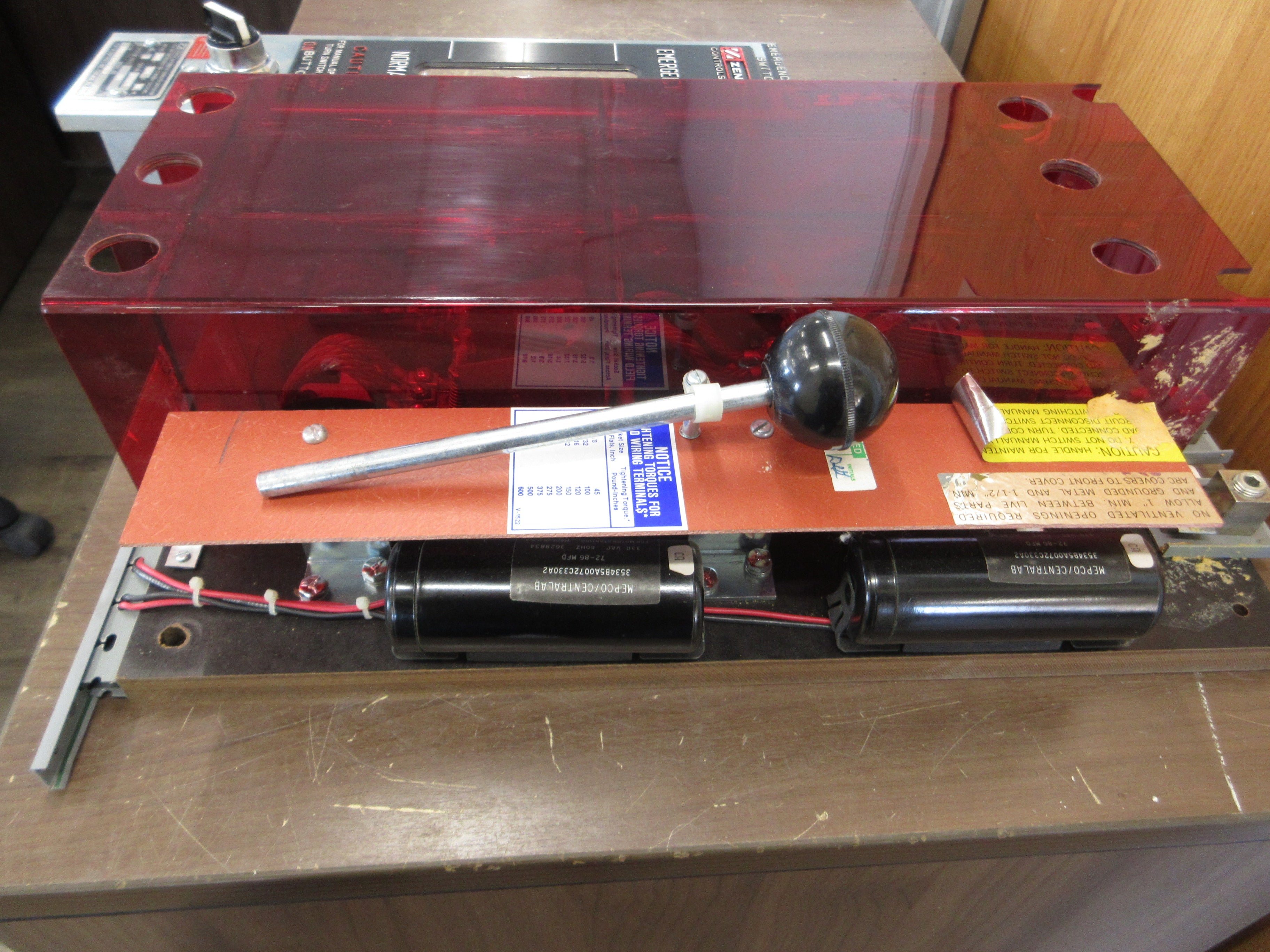 Zenith Automatic Transfer Switch ZTS15EX-5-2032 480V 150A 60Hz 3Ph *Switch Only*