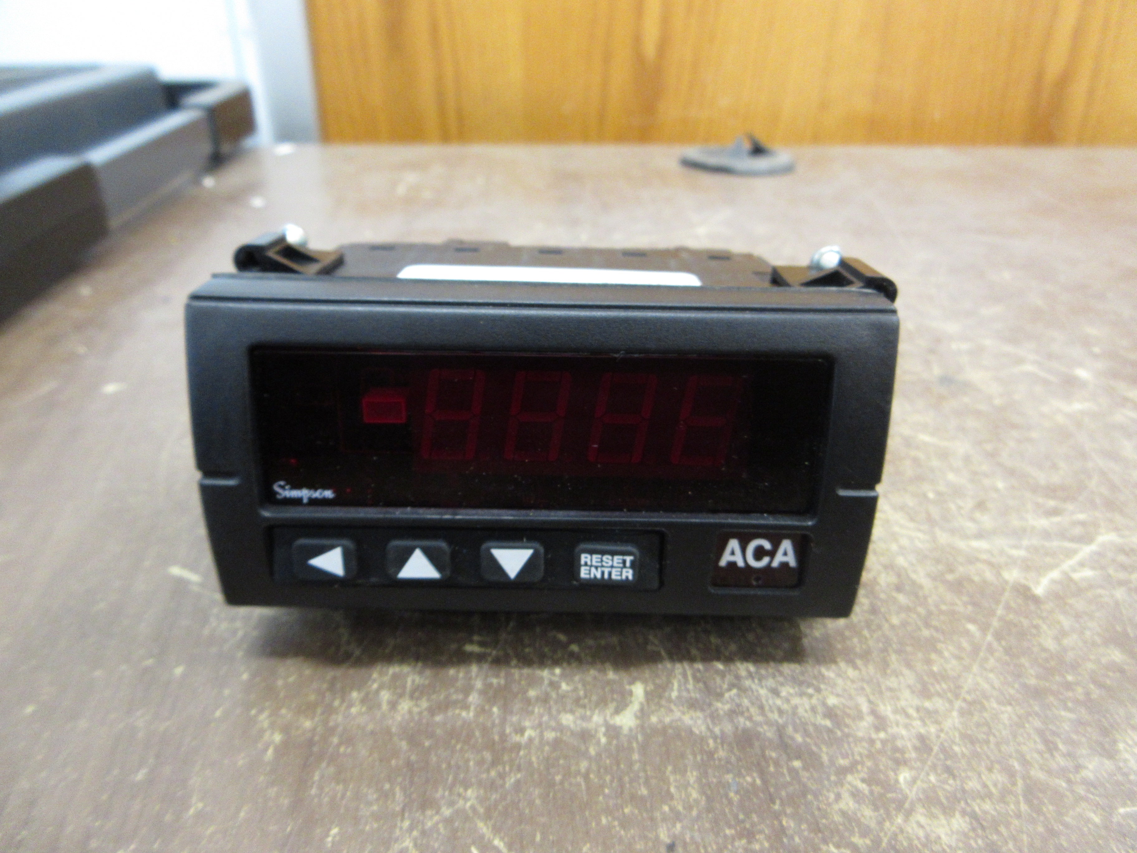 Simpson Digital Panel Meter H335146000 Used