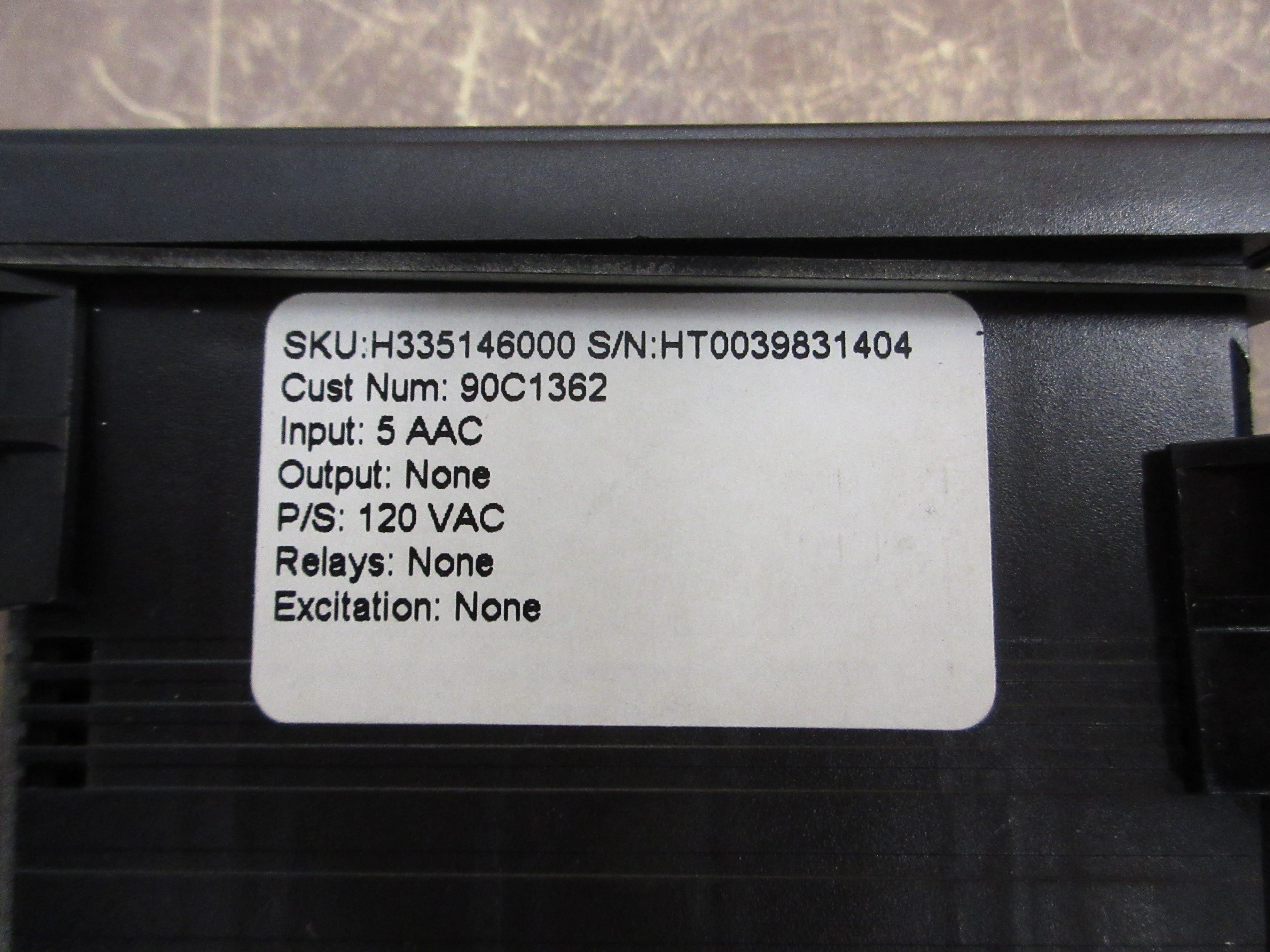 Simpson Digital Panel Meter H335146000 Used